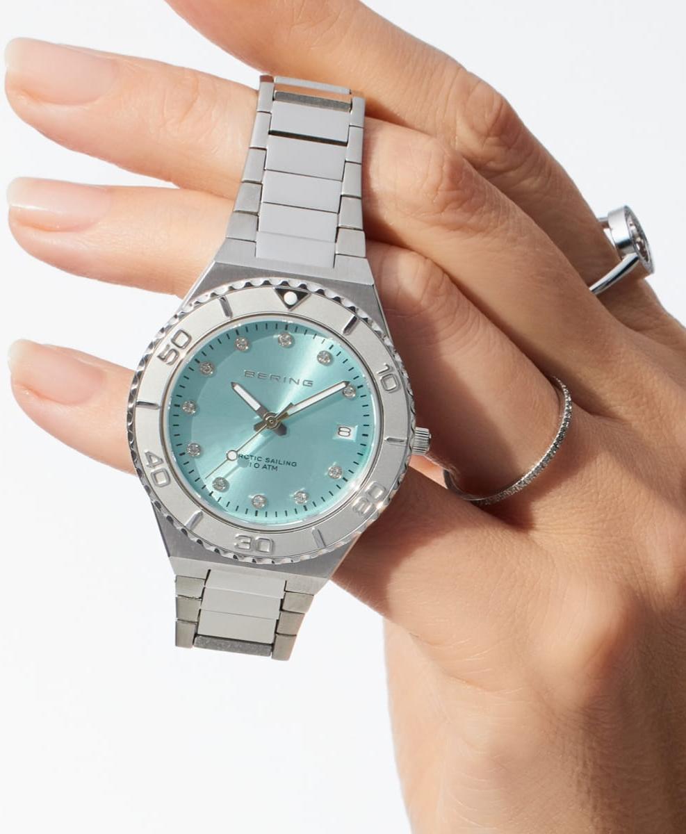 Bering 18936-707 Bering Arctic Sailing 36mm zegarek damski fashion-modowy szafirowe