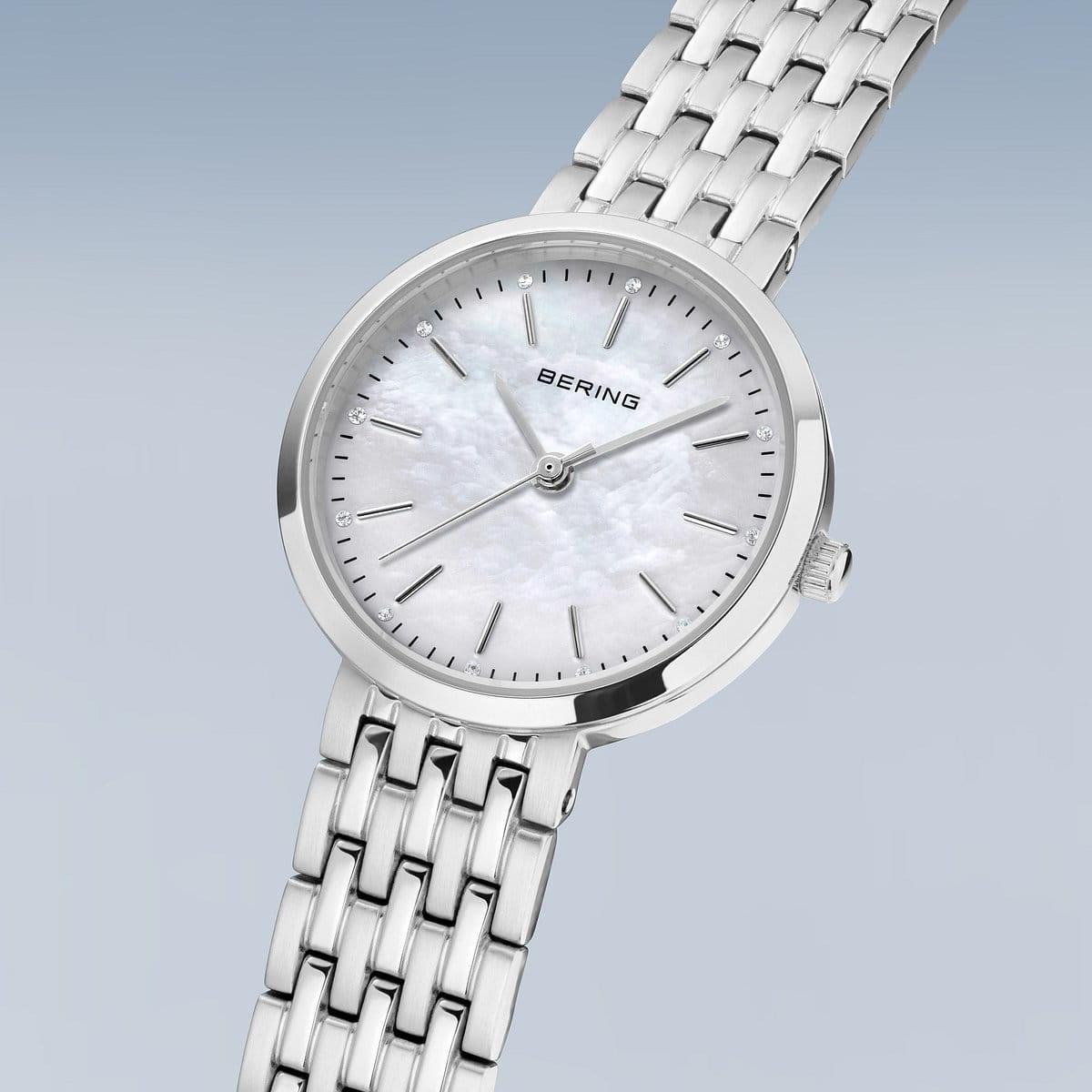 Bering 19126-700 zegarek srebrny klasyczny Classic bransoleta
