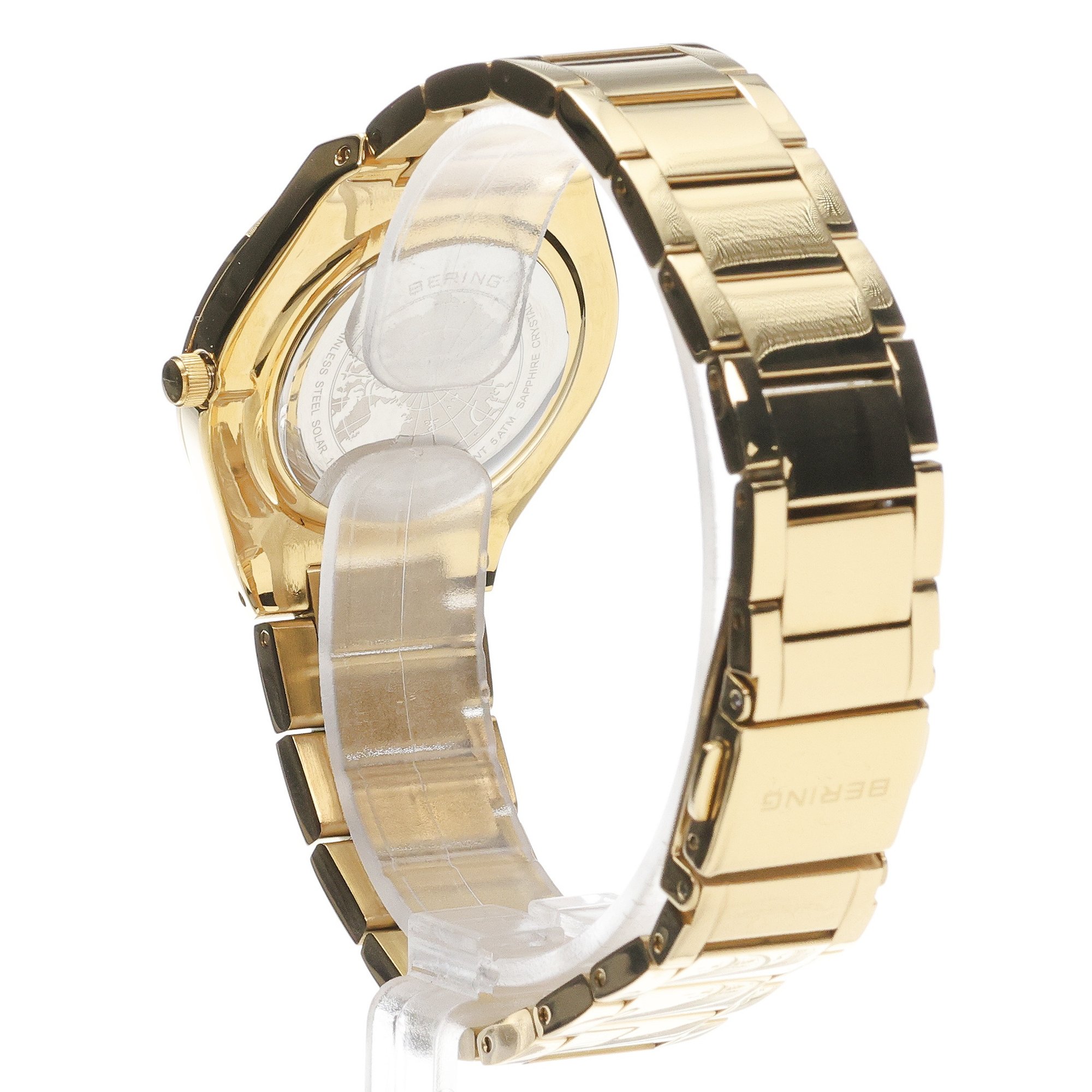 Bering 19932-734 Classic Solar Solar klasyczny zegarek złoty - miniatura 4