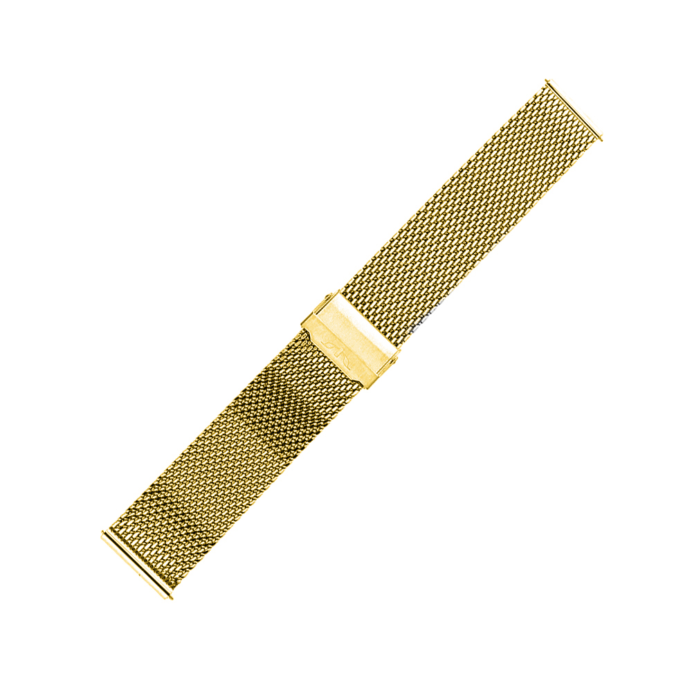 Bisset BM-102-22-GOLD Bransoleta Bisset - złota, połysk