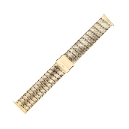 Bisset BM-102-22-GOLD-MAT Bransoleta Bisset - złota, matowa - zdjęcie 1