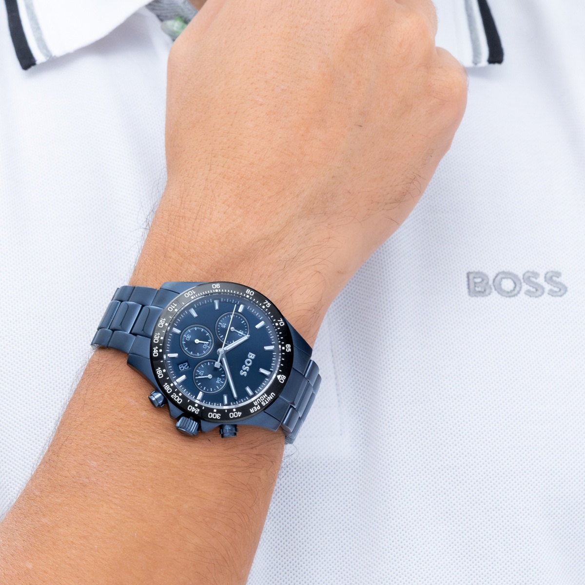 Boss 1513758 Hero zegarek sportowy Męskie - miniatura 4