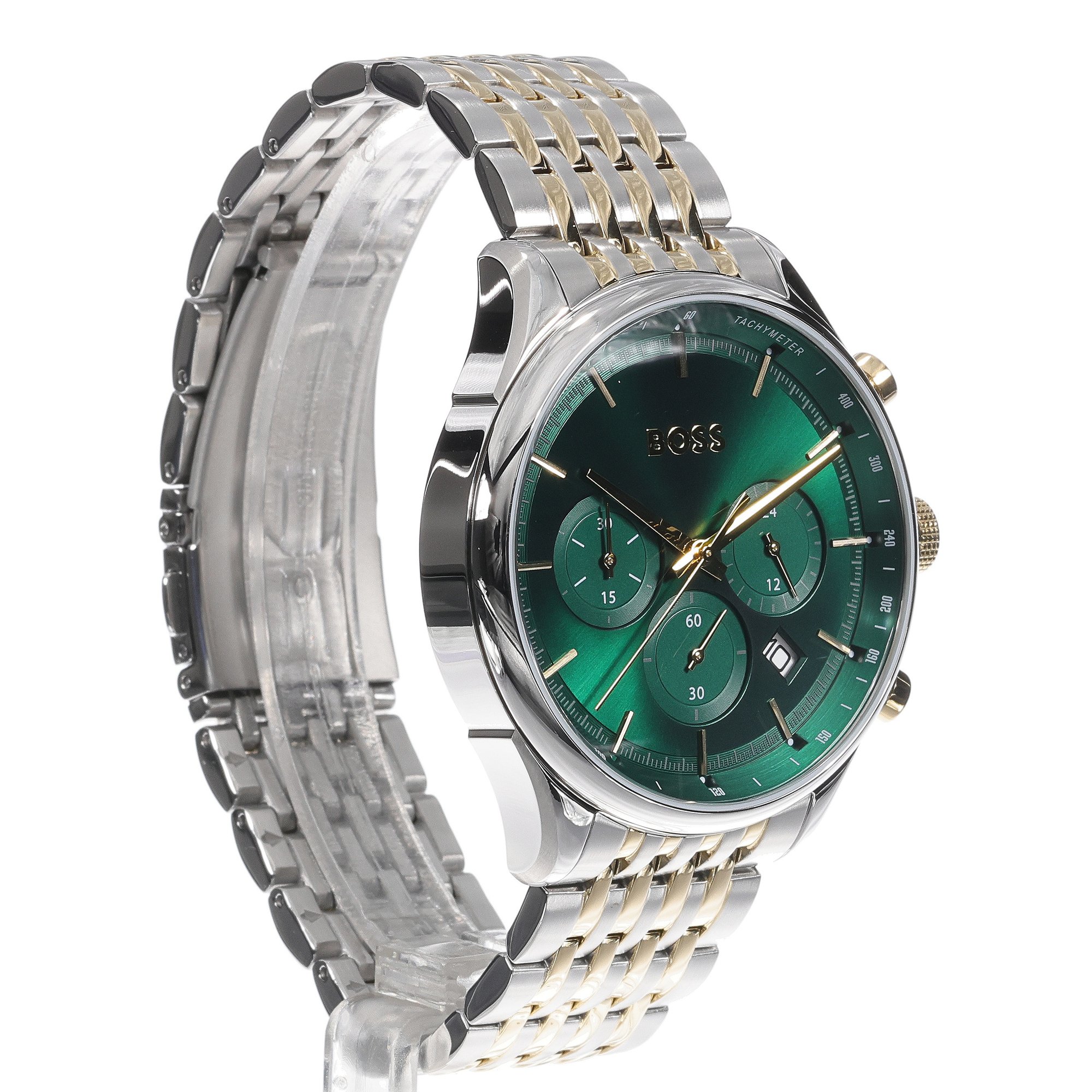 Boss 1514081 zegarek srebrny klasyczny Męskie bransoleta