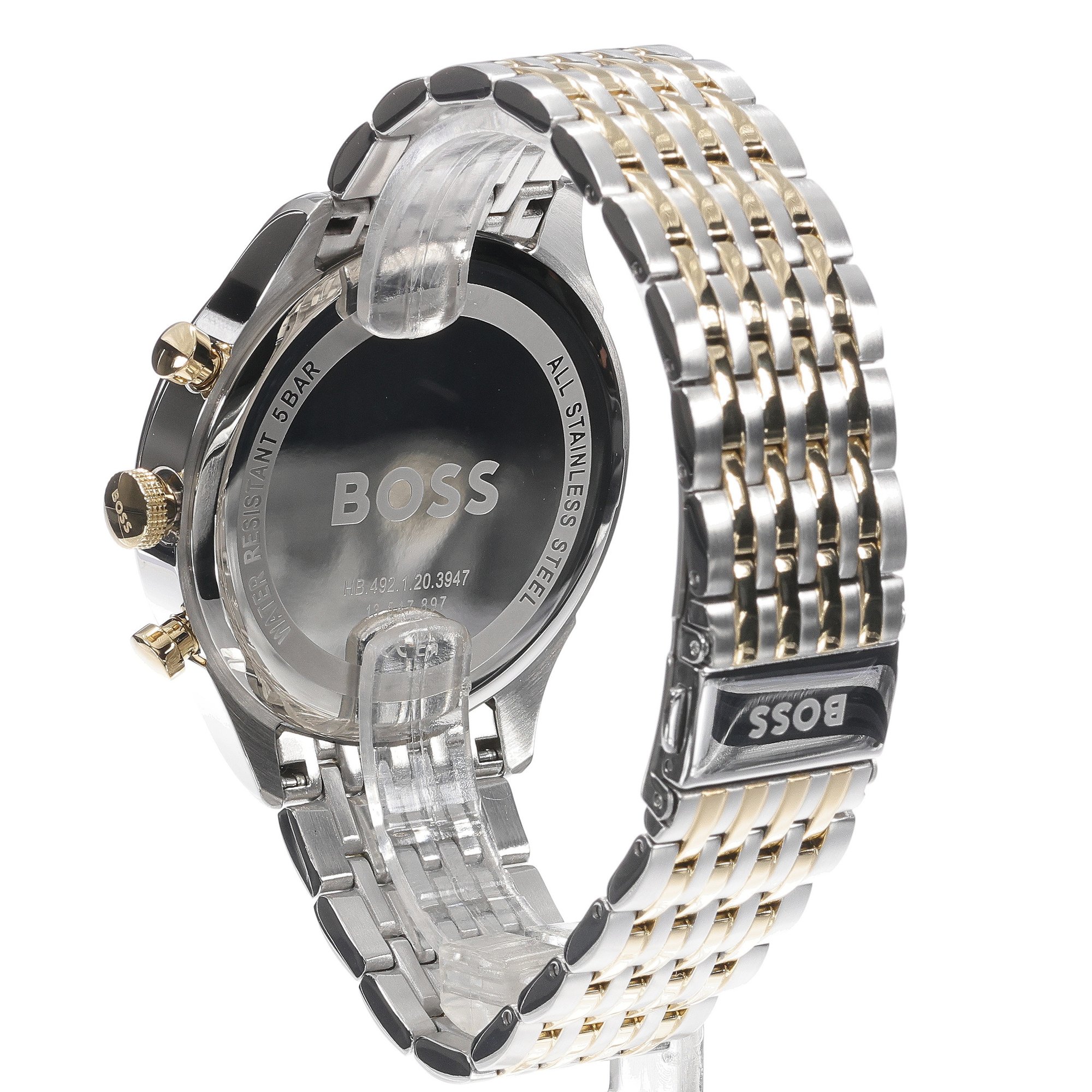 Boss 1514081 zegarek srebrny klasyczny Męskie bransoleta