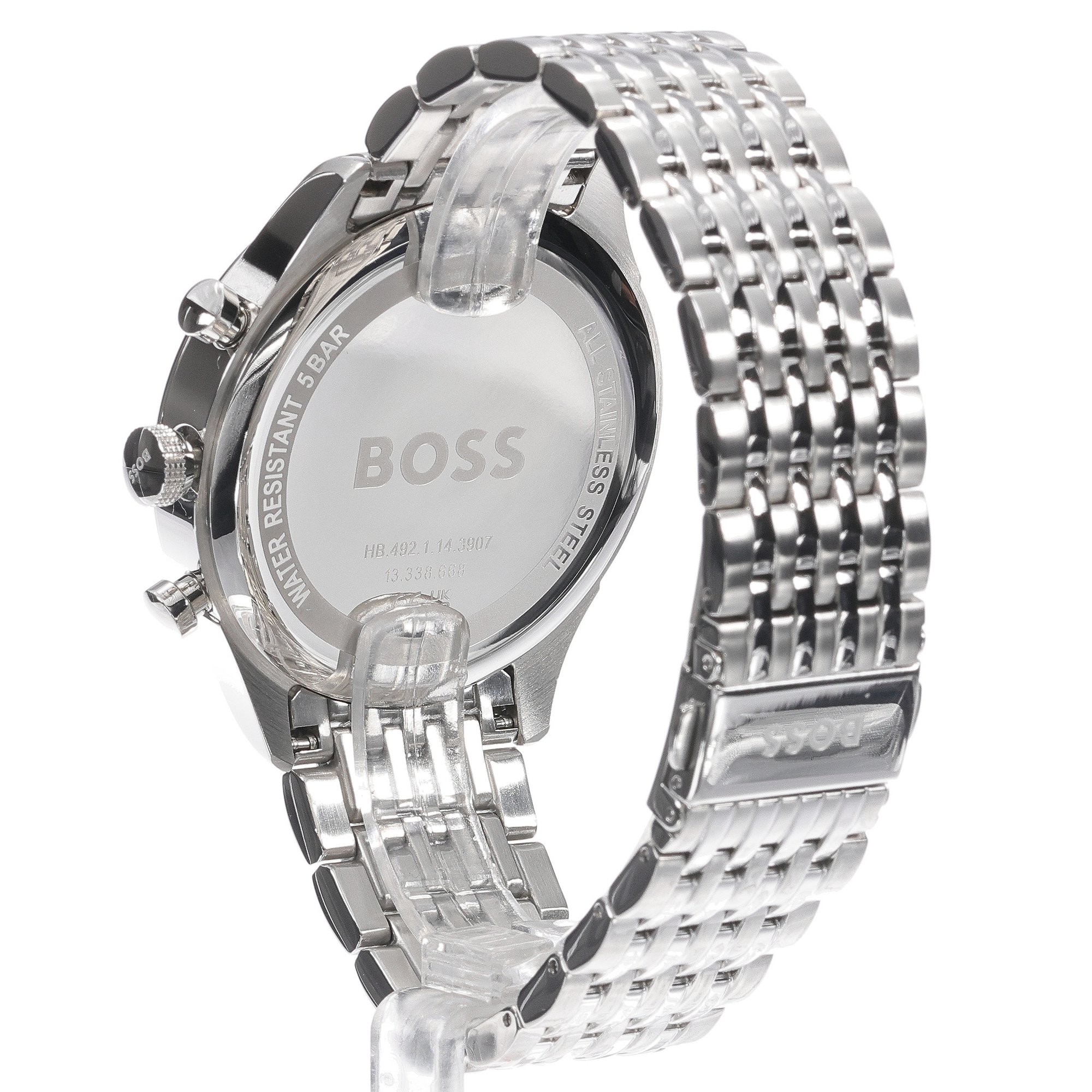 Boss 1514082 zegarek srebrny klasyczny Męskie bransoleta