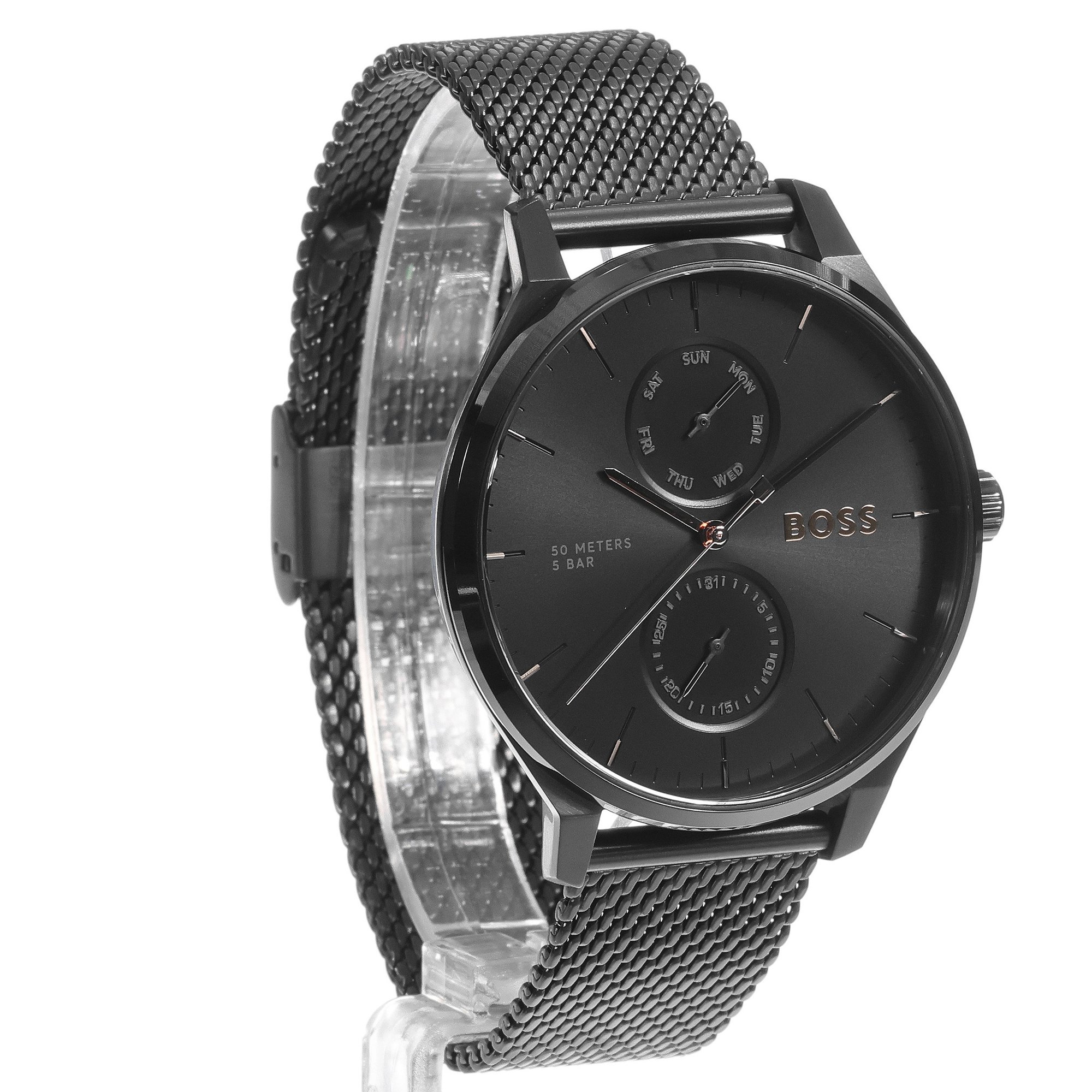 Boss 1514105 zegarek czarny klasyczny Męskie bransoleta