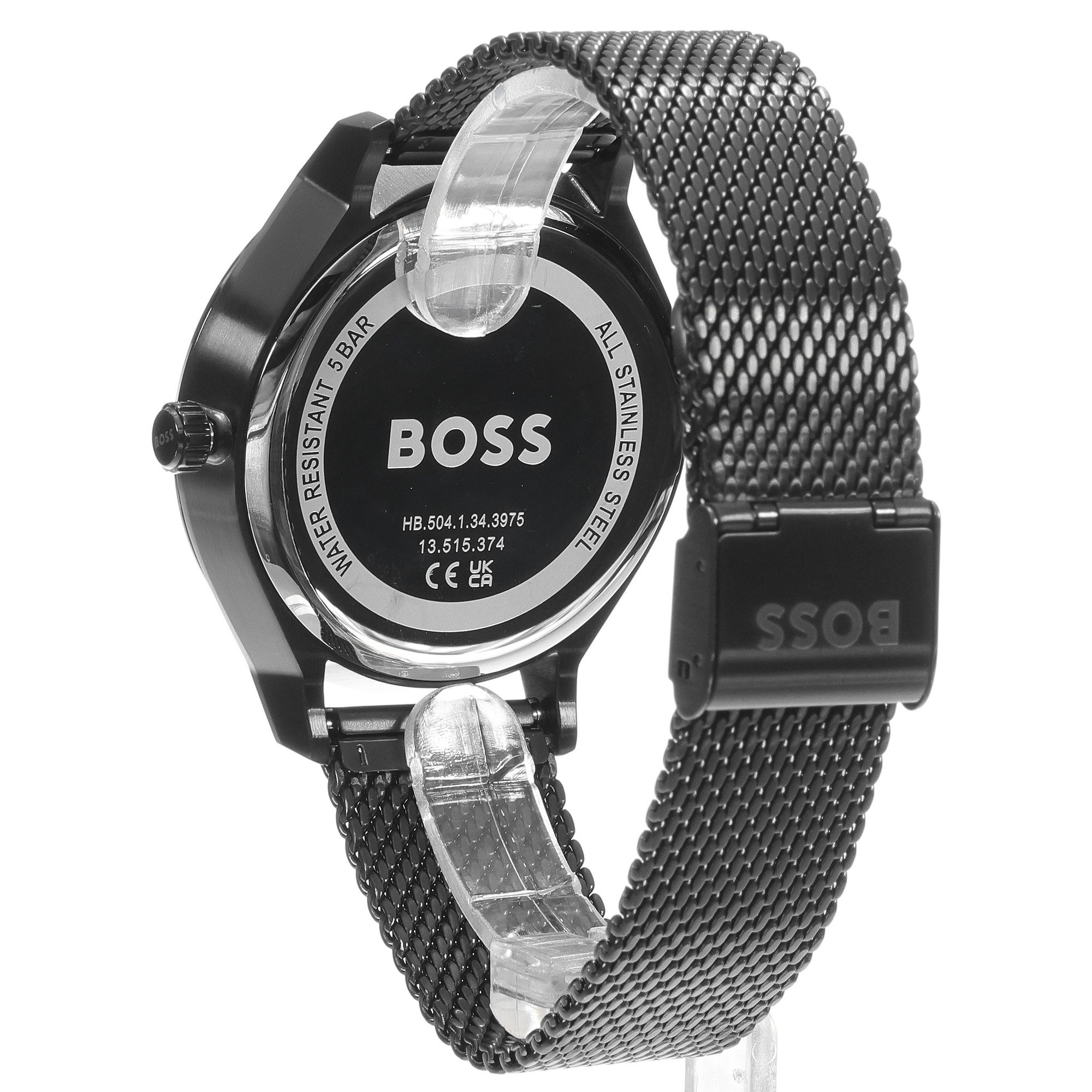 Boss 1514105 zegarek czarny klasyczny Męskie bransoleta