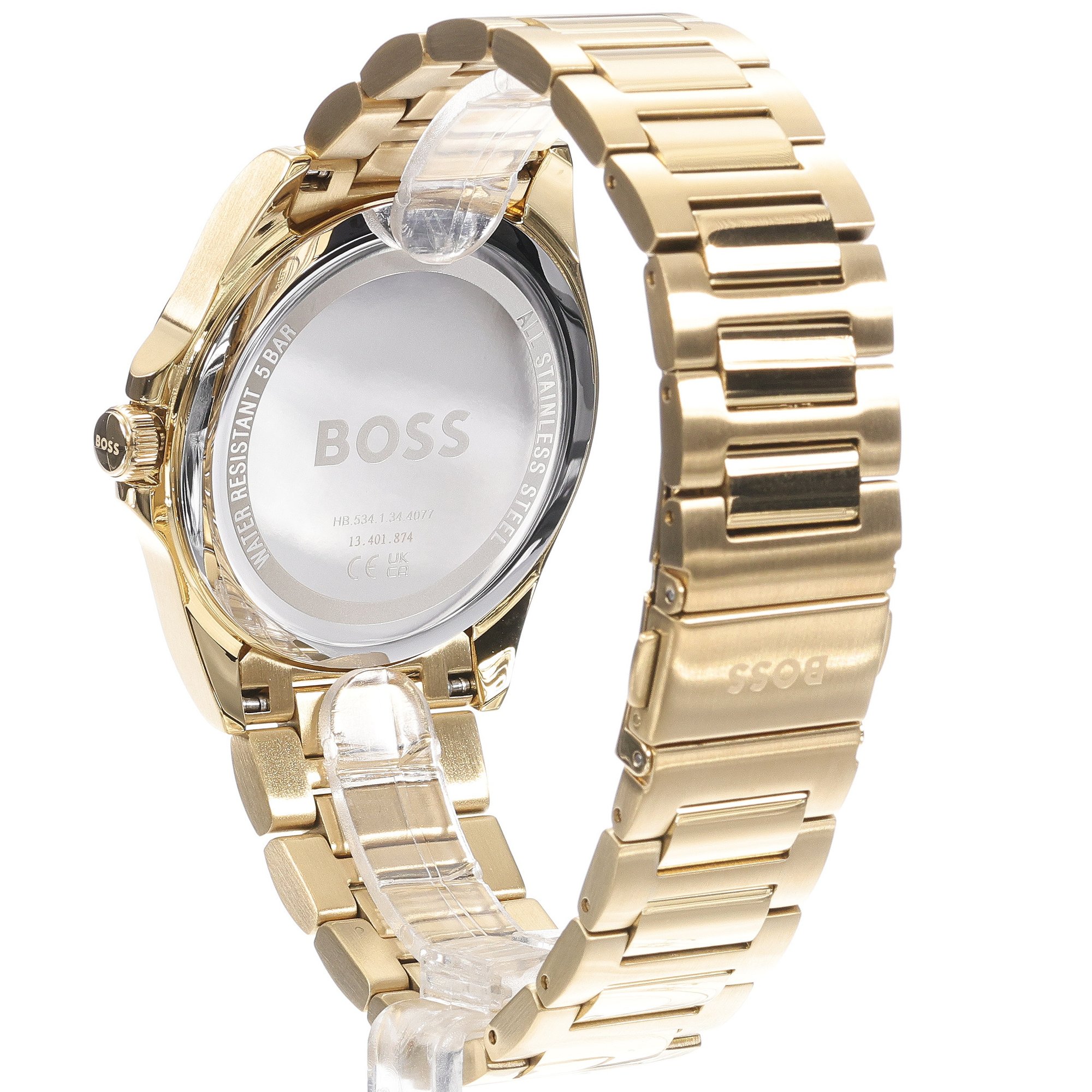 Boss 1514172 zegarek złoty fashion-modowy Męskie bransoleta - miniatura 4
