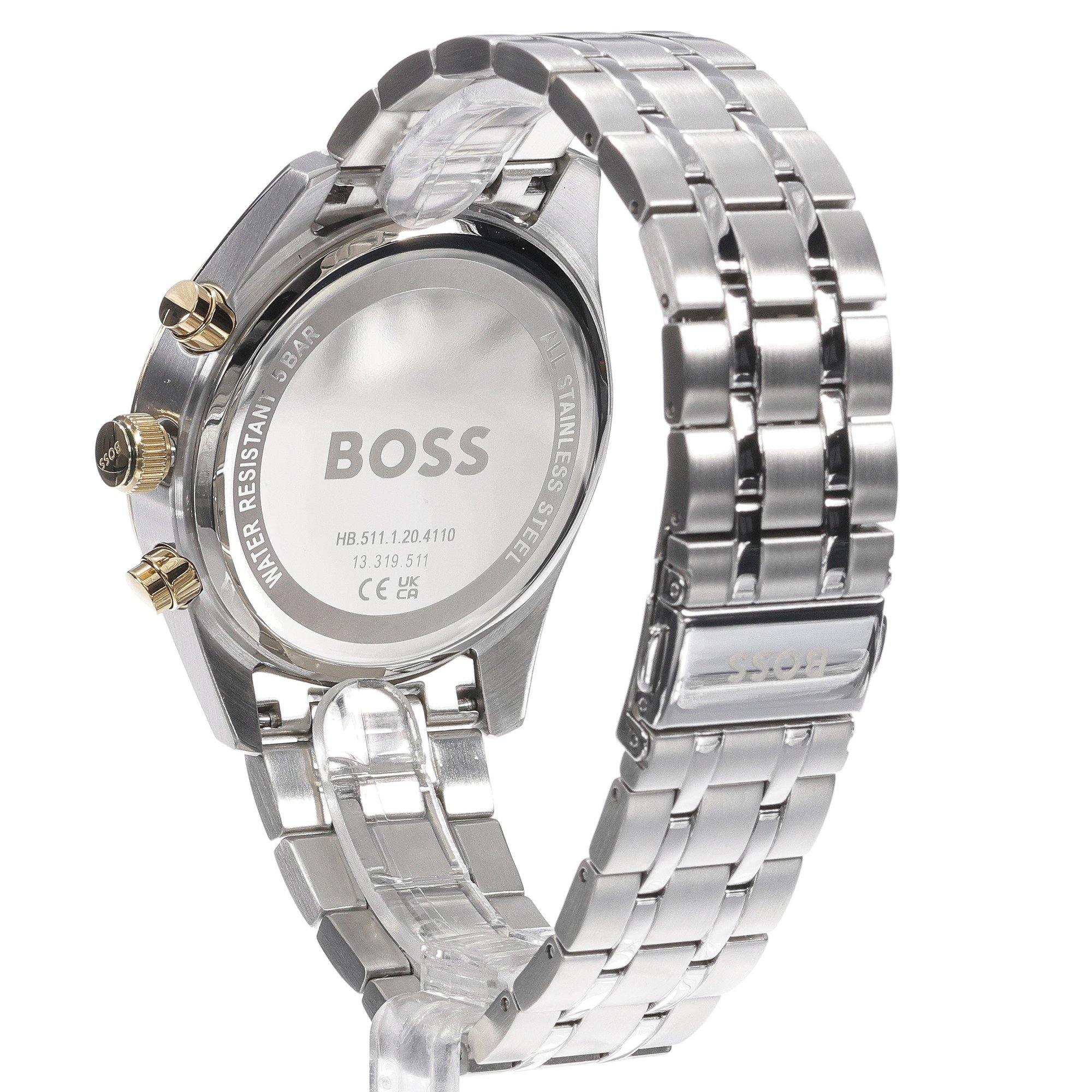 Boss 1514195 zegarek srebrny fashion-modowy Męskie bransoleta - miniatura 6
