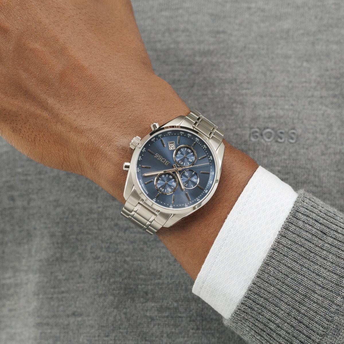 Boss 1514226 Grand Prix zegarek klasyczny Męskie