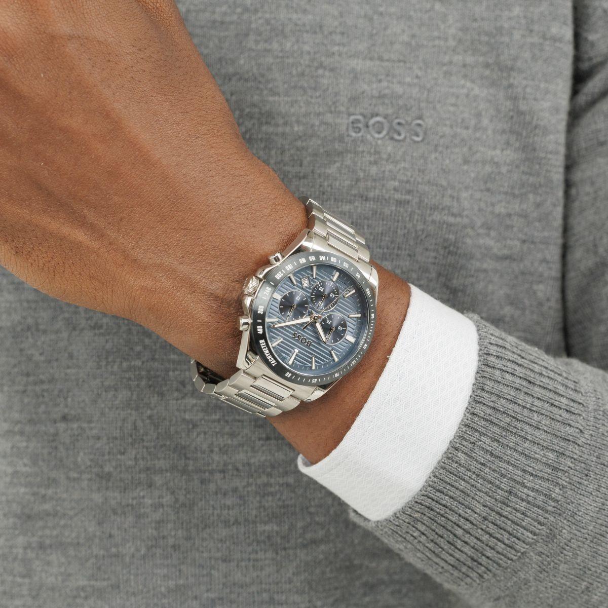 Boss 1514240 Strike Chrono zegarek klasyczny Męskie - miniatura 3