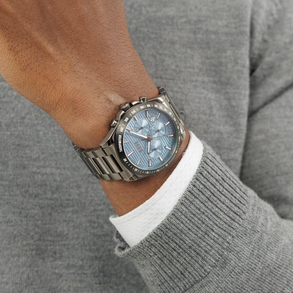 Boss 1514242 Męskie Strike Chrono zegarek męski klasyczny mineralne