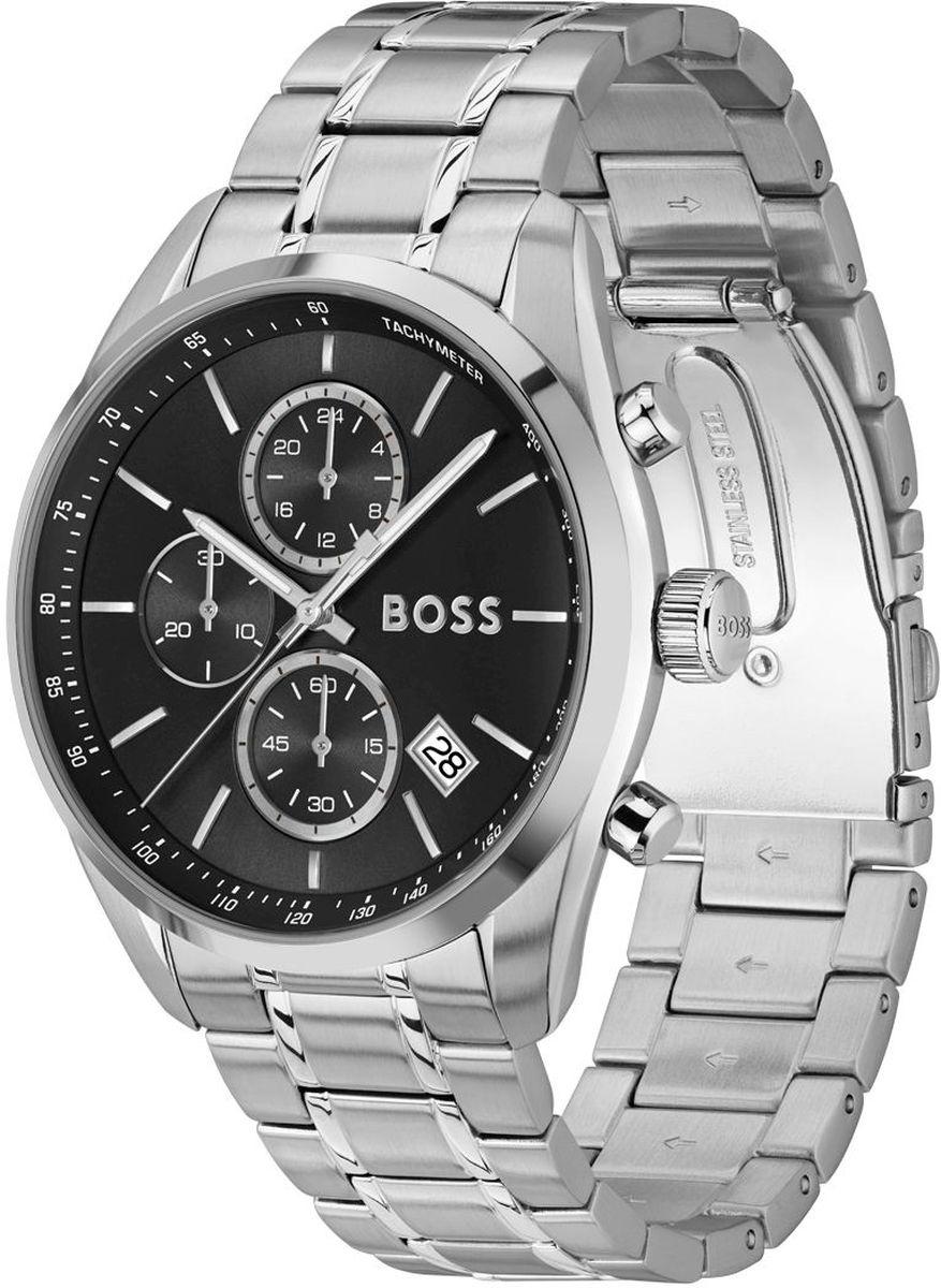 Boss 1514251 zegarek srebrny klasyczny Męskie bransoleta