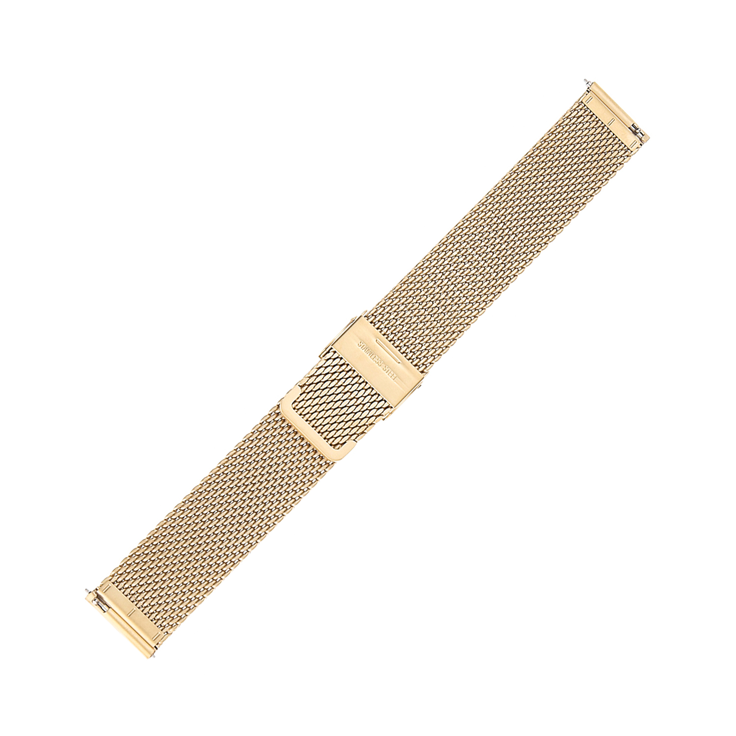 Bisset BM-102-22-GOLD-MAT bransoleta do zegarka męski - miniatura 2