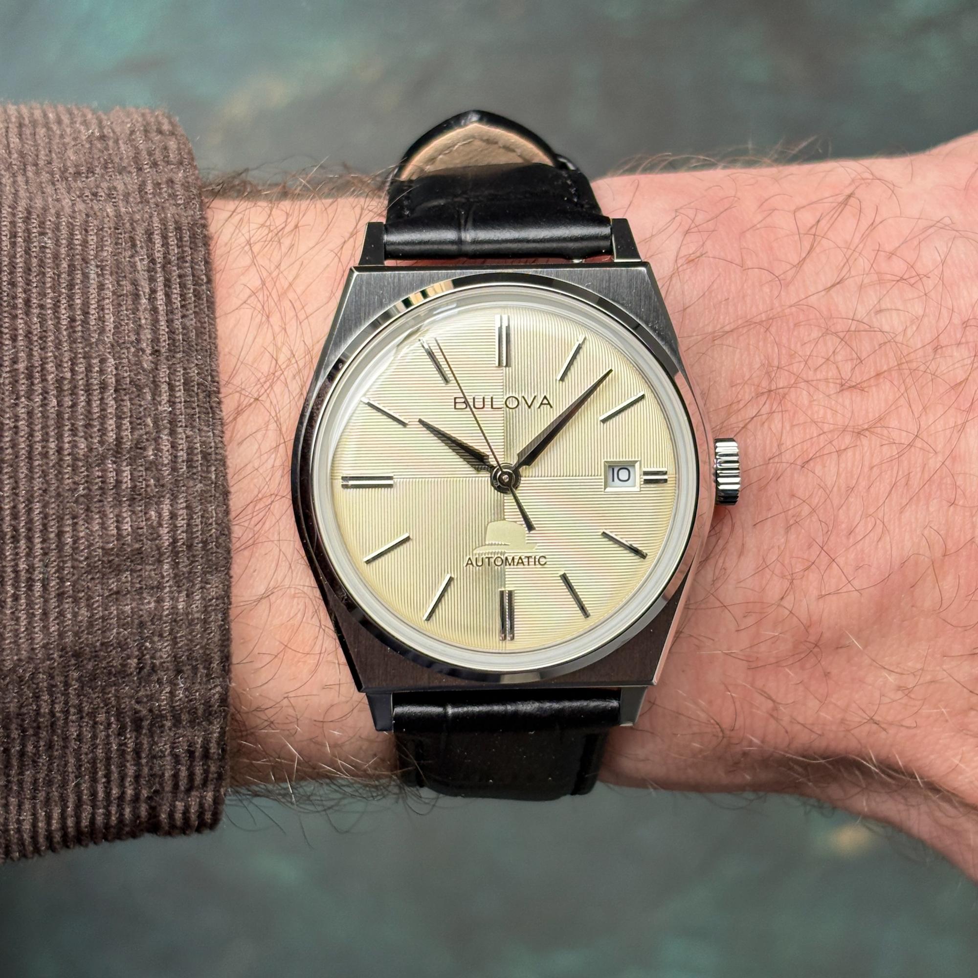 Bulova 96B483 Nothing But The Best Frank Sinatra zegarek klasyczny Automatic