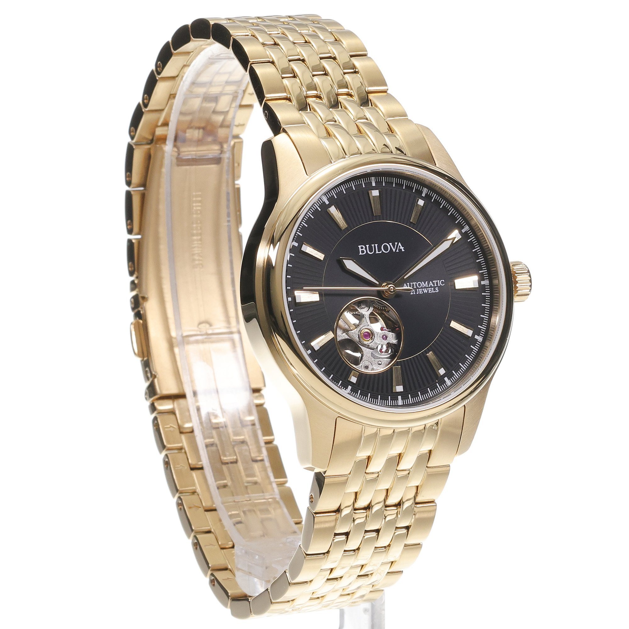 Bulova 97A168 Classic Automatic Open Heart zegarek klasyczny Classic - miniatura 3