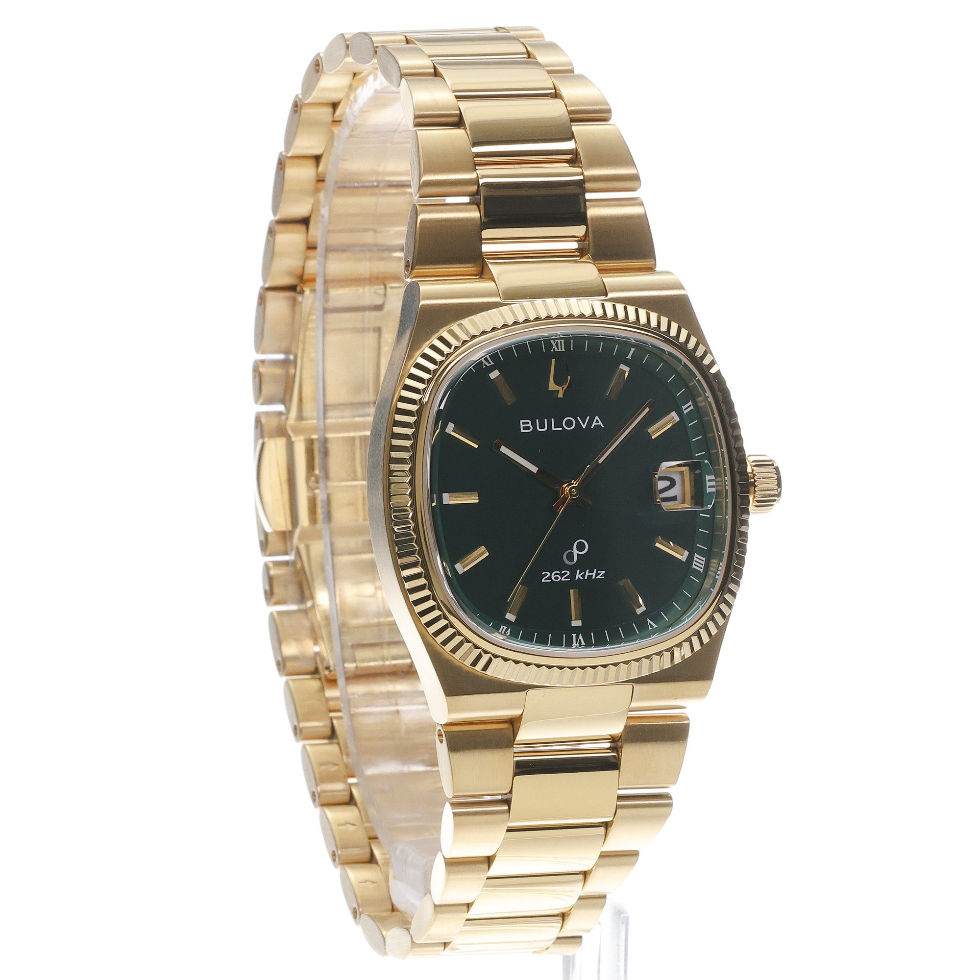 Bulova 97B237 zegarek złoty biżuteryjny Precisionist bransoleta - miniatura 3