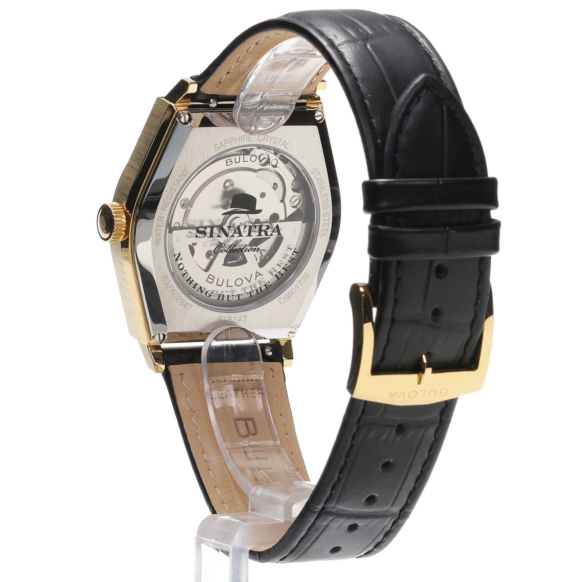 Bulova 97B243 Automatic Nothing But The Best Frank Sinatra zegarek męski klasyczny szafirowe
