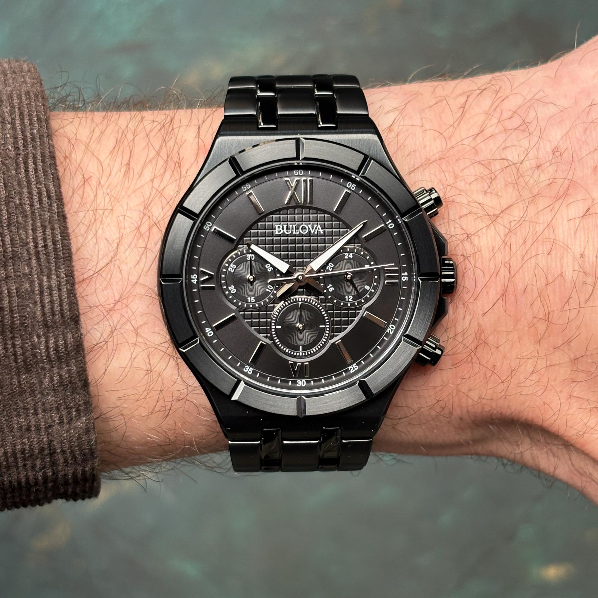 Bulova 98A242 Sport Chronograph zegarek sportowy Męskie