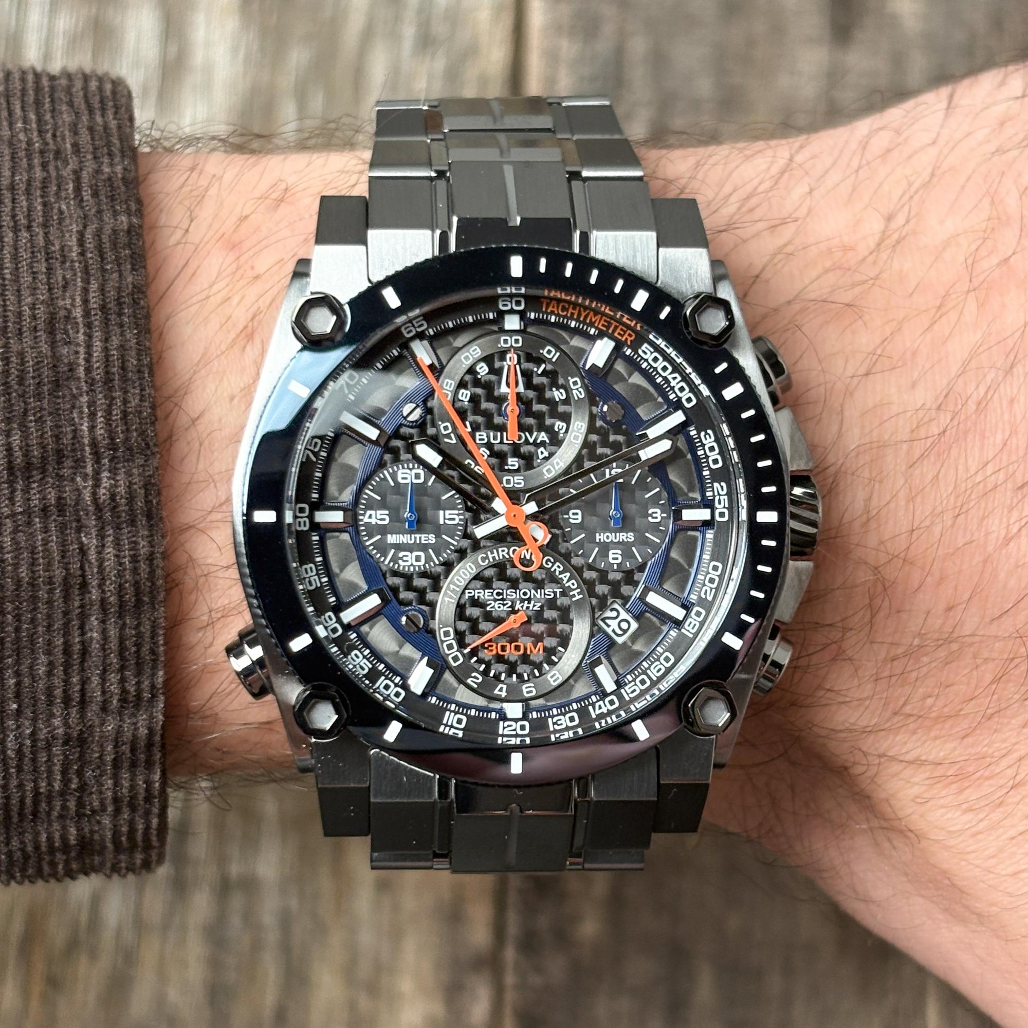 Bulova 98B343 zegarek męski Precisionist - miniatura 2