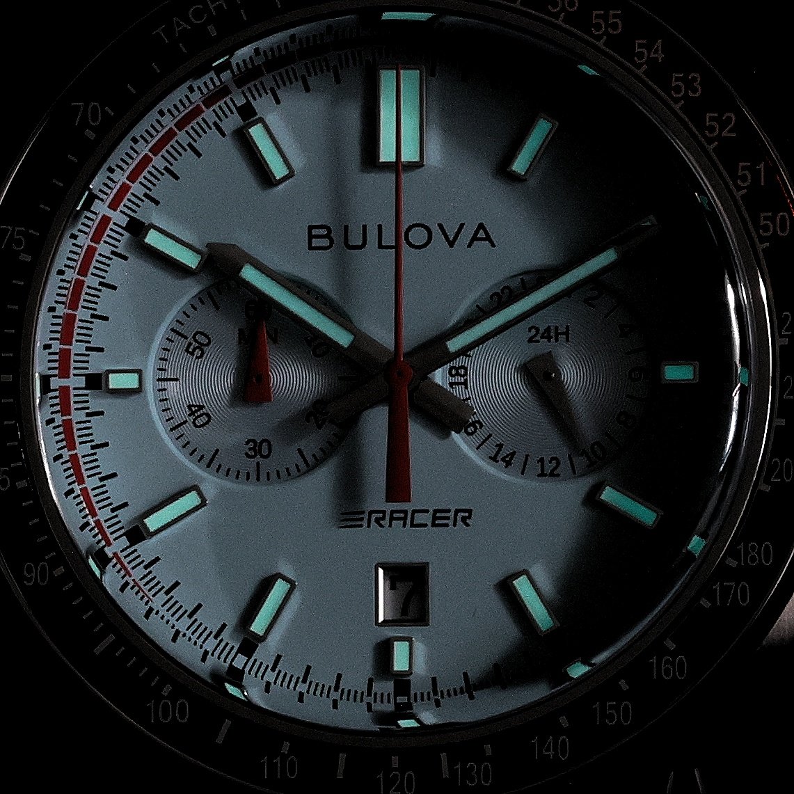 Bulova 98B432 zegarek Męskie z chronograf - miniatura 5