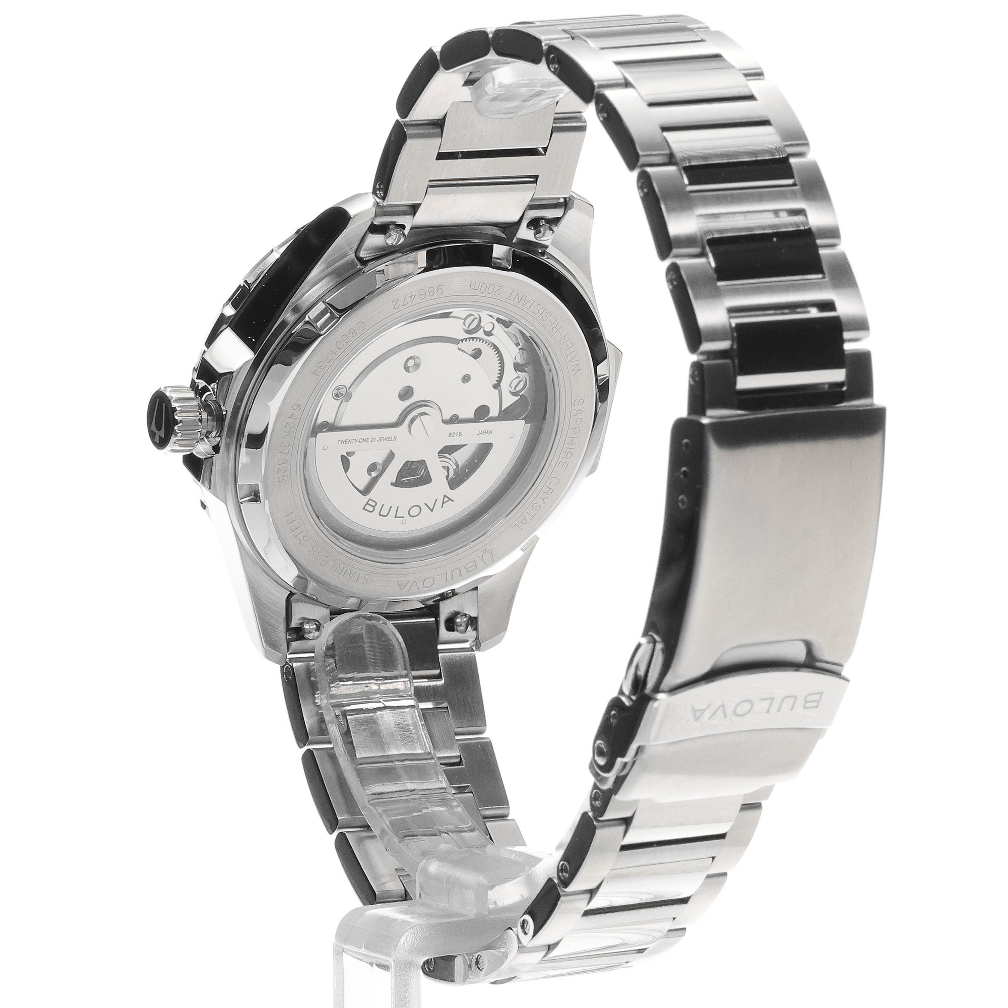 Bulova 98B472 Marine Star Marine Star zegarek męski sportowy szafirowe