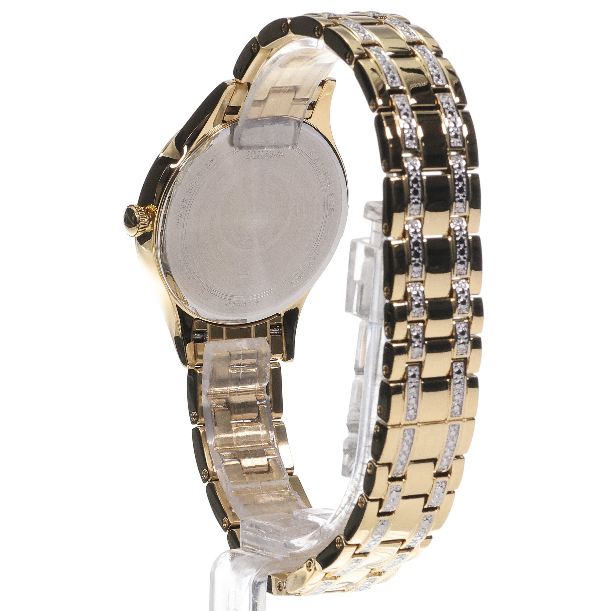 Bulova 98X119 damski zegarek Crystal bransoleta