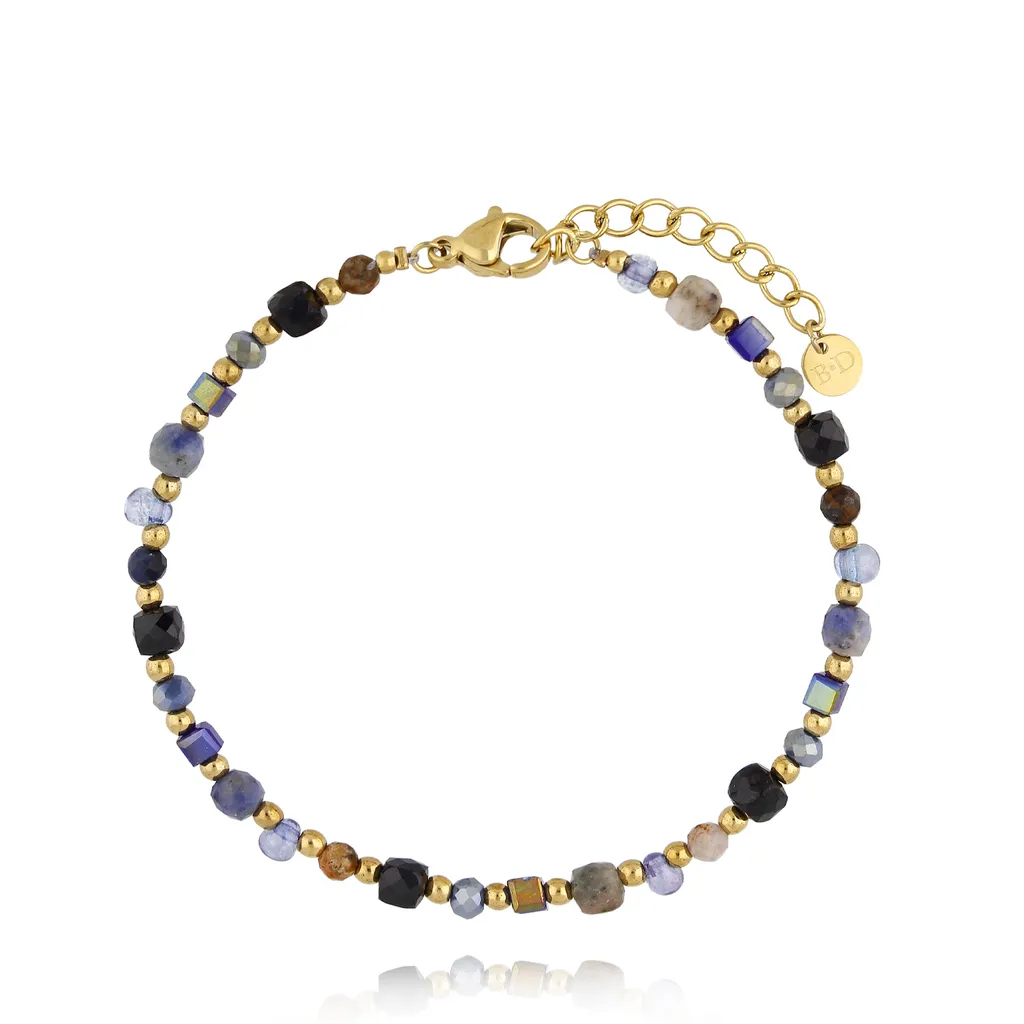 Bransoletka z lapisami Serenity By Dziubeka BPA0493 