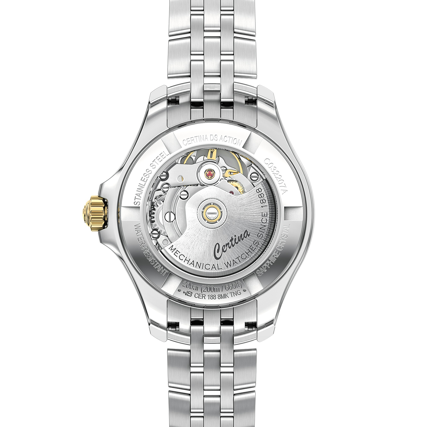 DS Action Lady Powermatic 80 35mm Certina C032.207.22.116.00 - hover