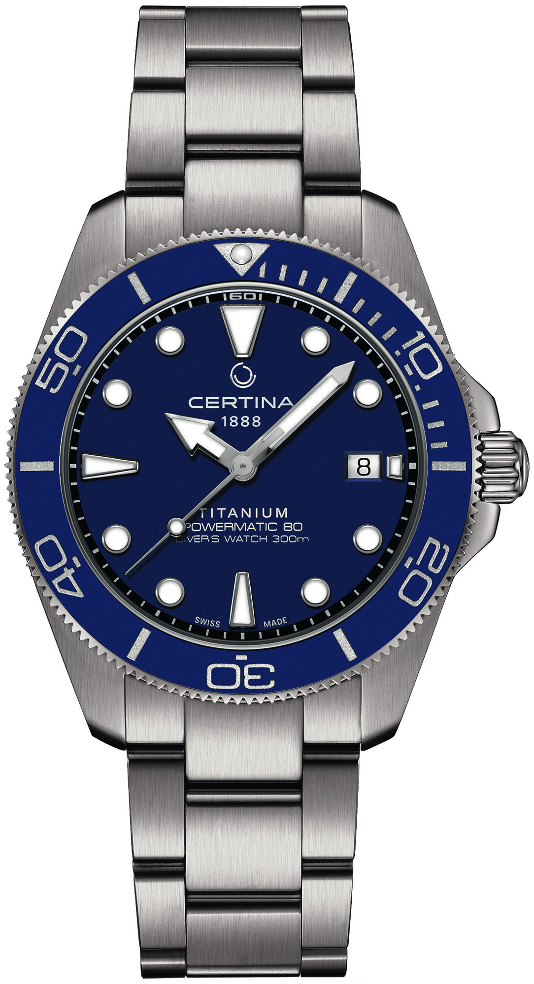 DS Action Diver Titanium 40.5mm Certina C048.407.44.041.00 