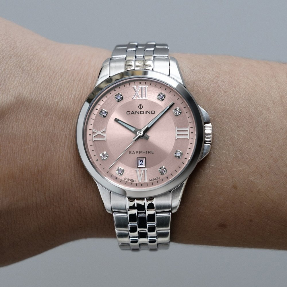 C4766-3 damski zegarek LADY ELEGANCE bransoleta