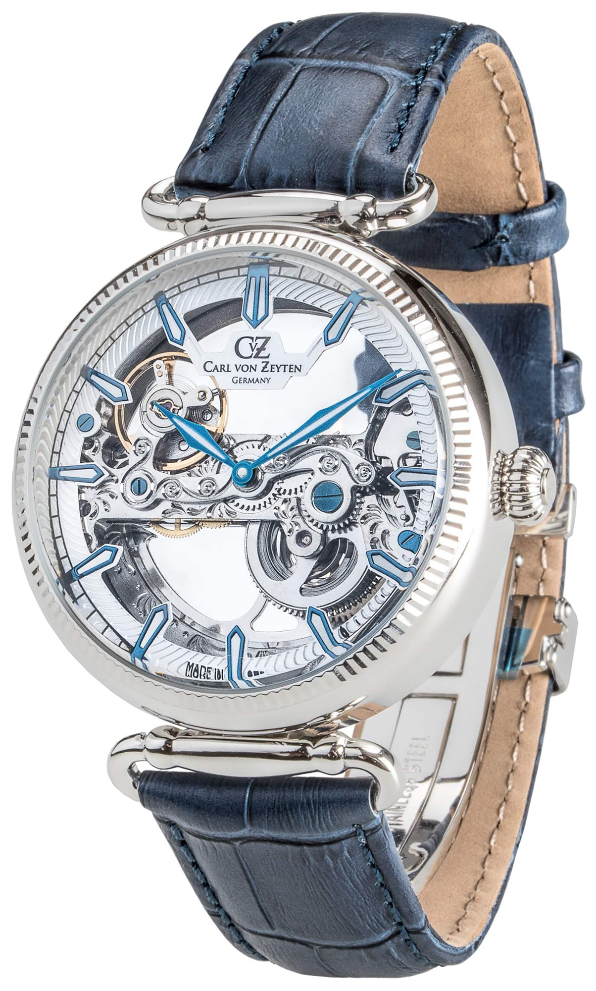 Elzach Skeleton Automatic Carl von Zeyten CVZ0031WHS 