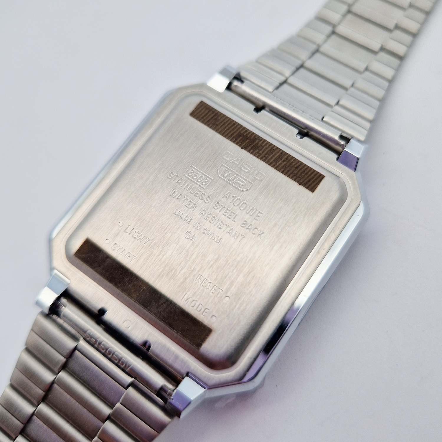 Casio A100WE-7BEF-POWYSTAWOWY zegarek damski Paski - miniatura 2