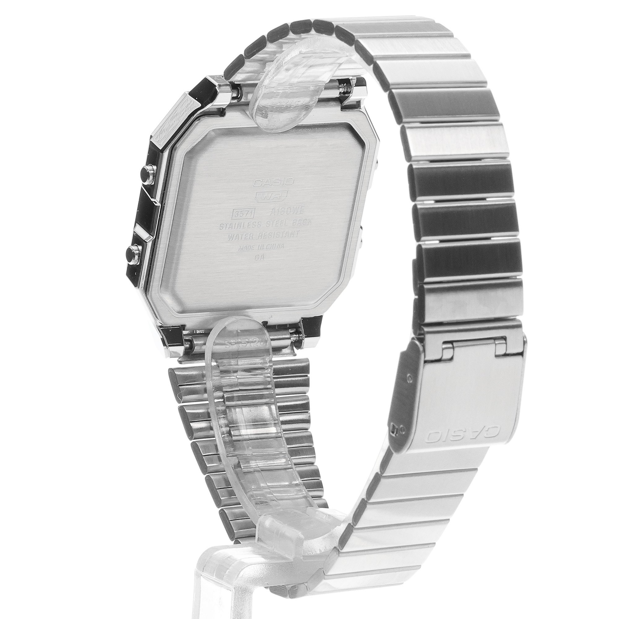 Casio A130WE-1AEF zegarek męski retro Retro bransoleta