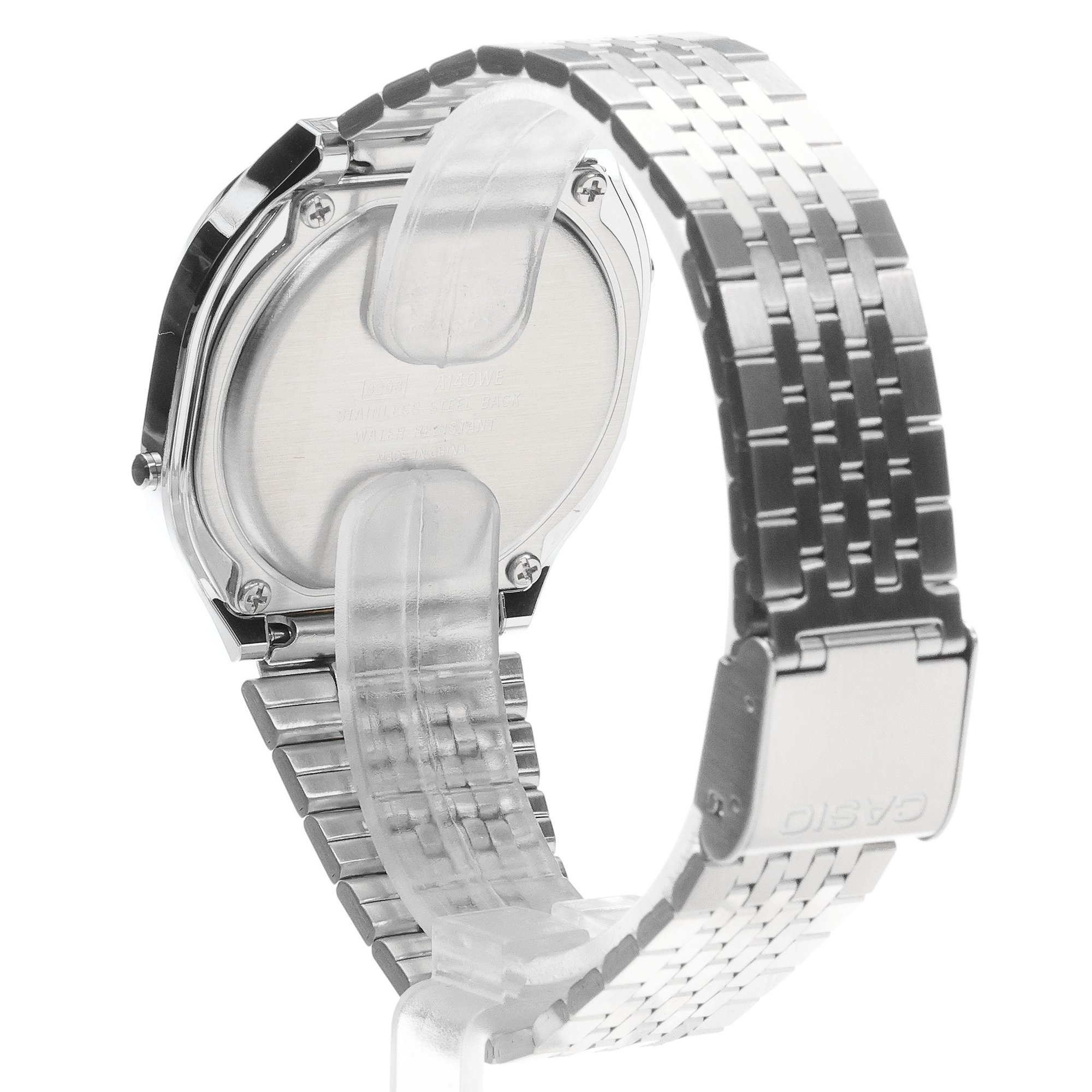 Casio A140WE-2AEF Retro zegarek męski sportowy z tworzywa sztucznego - miniatura 4
