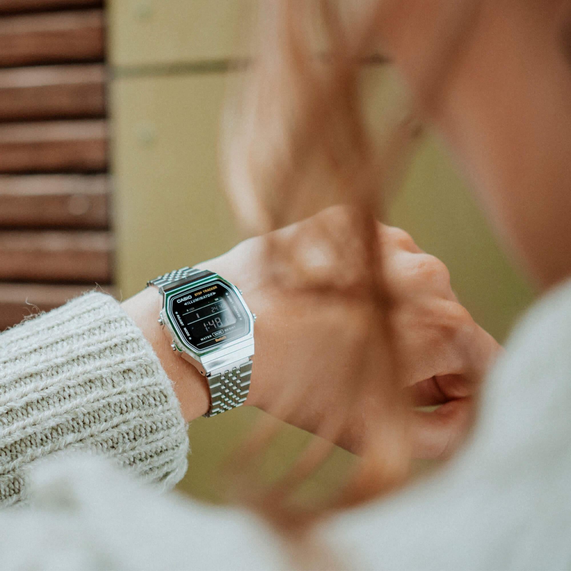 Casio ABL-100WE-1BEF zegarek męski Retro - miniatura 2