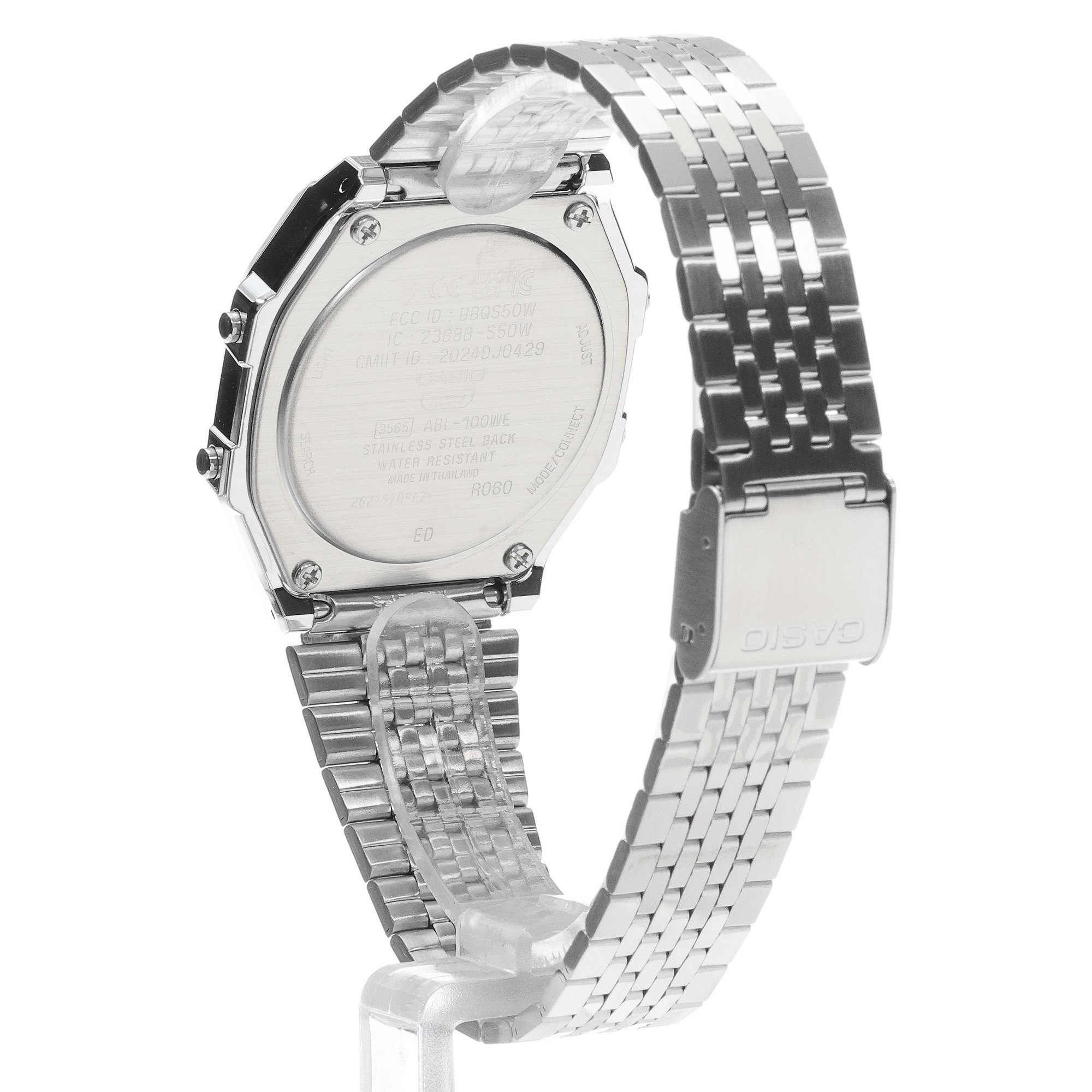 Casio ABL-100WE-7AEF Retro Vintage zegarek męski retro akrylowe