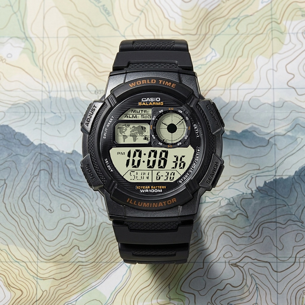 Casio AE-1000W-1AVEF zegarek sportowy Sportowe - miniatura 4