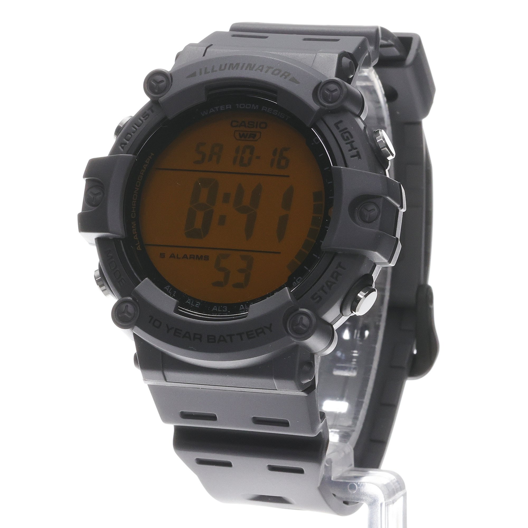 Casio AE-1500WHC-8AVEF zegarek szary sportowy Casio pasek - miniatura 2