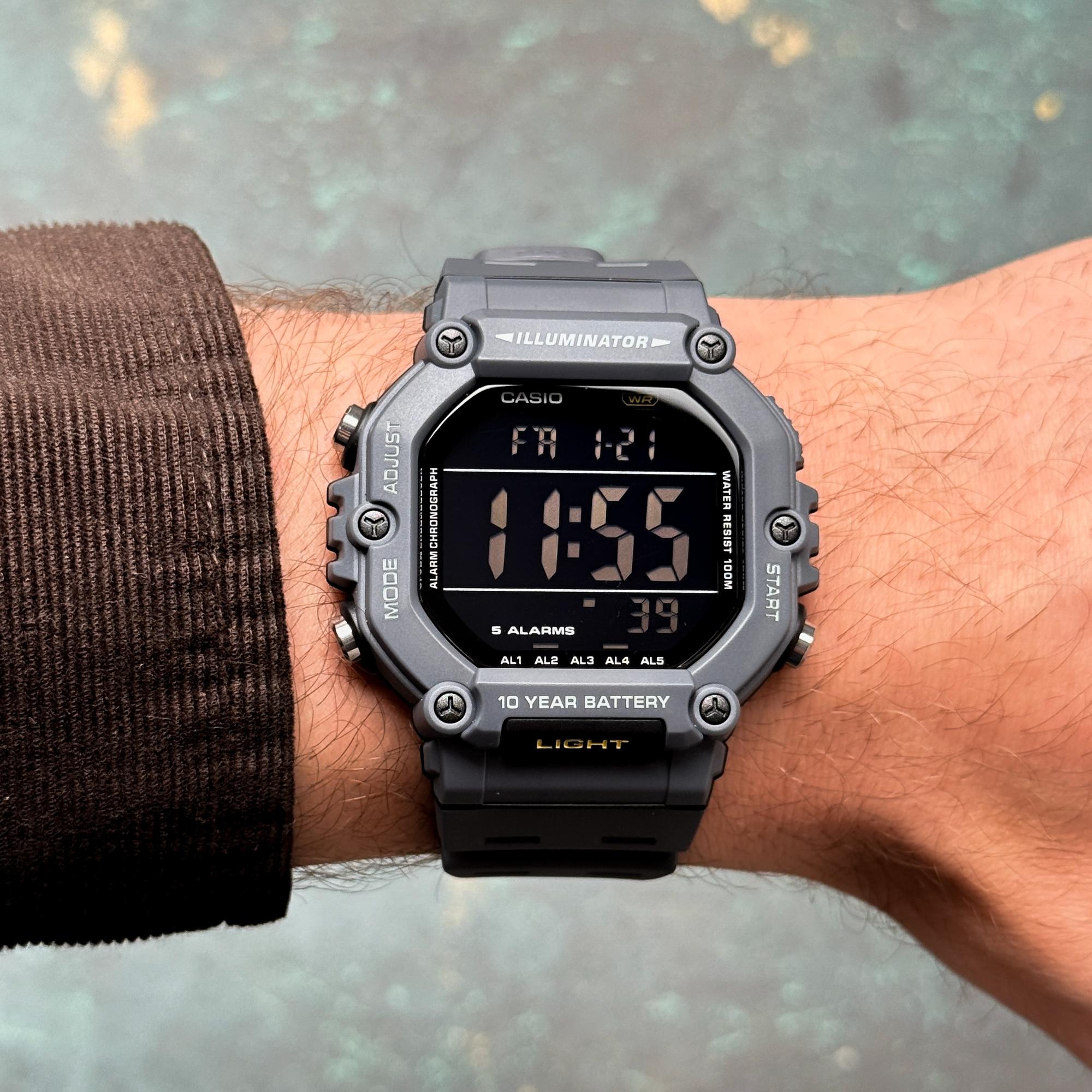Casio AE-1600H-8BVEF Digital zegarek sportowy Sportowe - miniatura 7