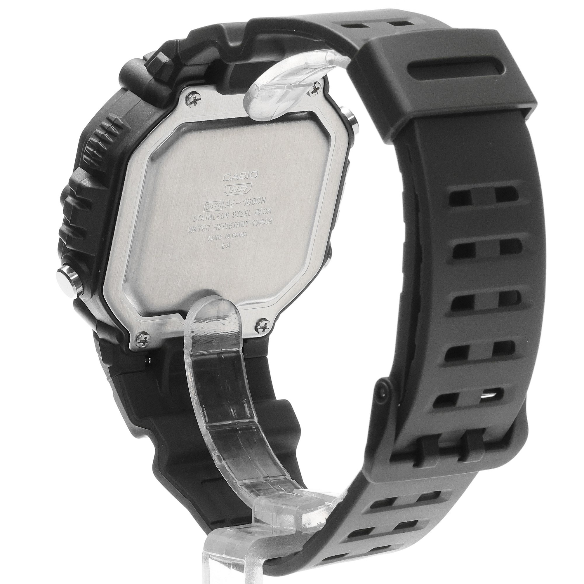 Casio AE-1600HX-3AVEF zegarek zielony sportowy Sportowe pasek - miniatura 4