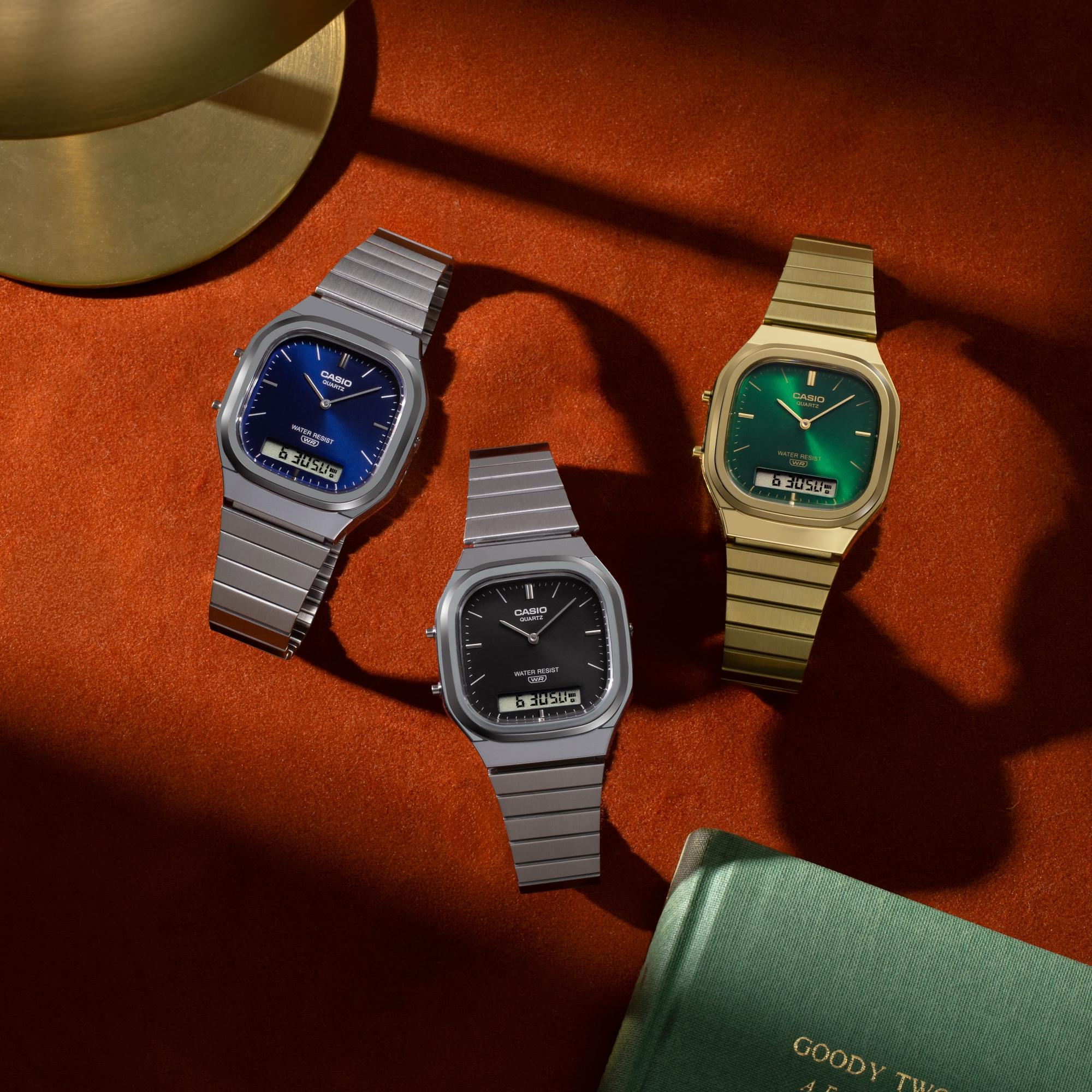 Casio AQ-240EG-3AEF zegarek - miniatura 3