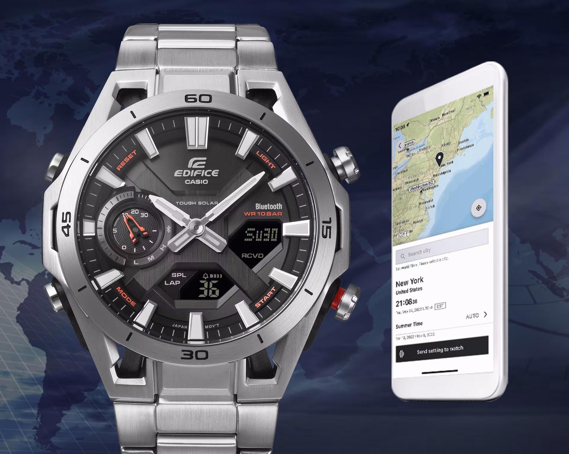 Casio ECB-2300D-1AEF zegarek - miniatura 12