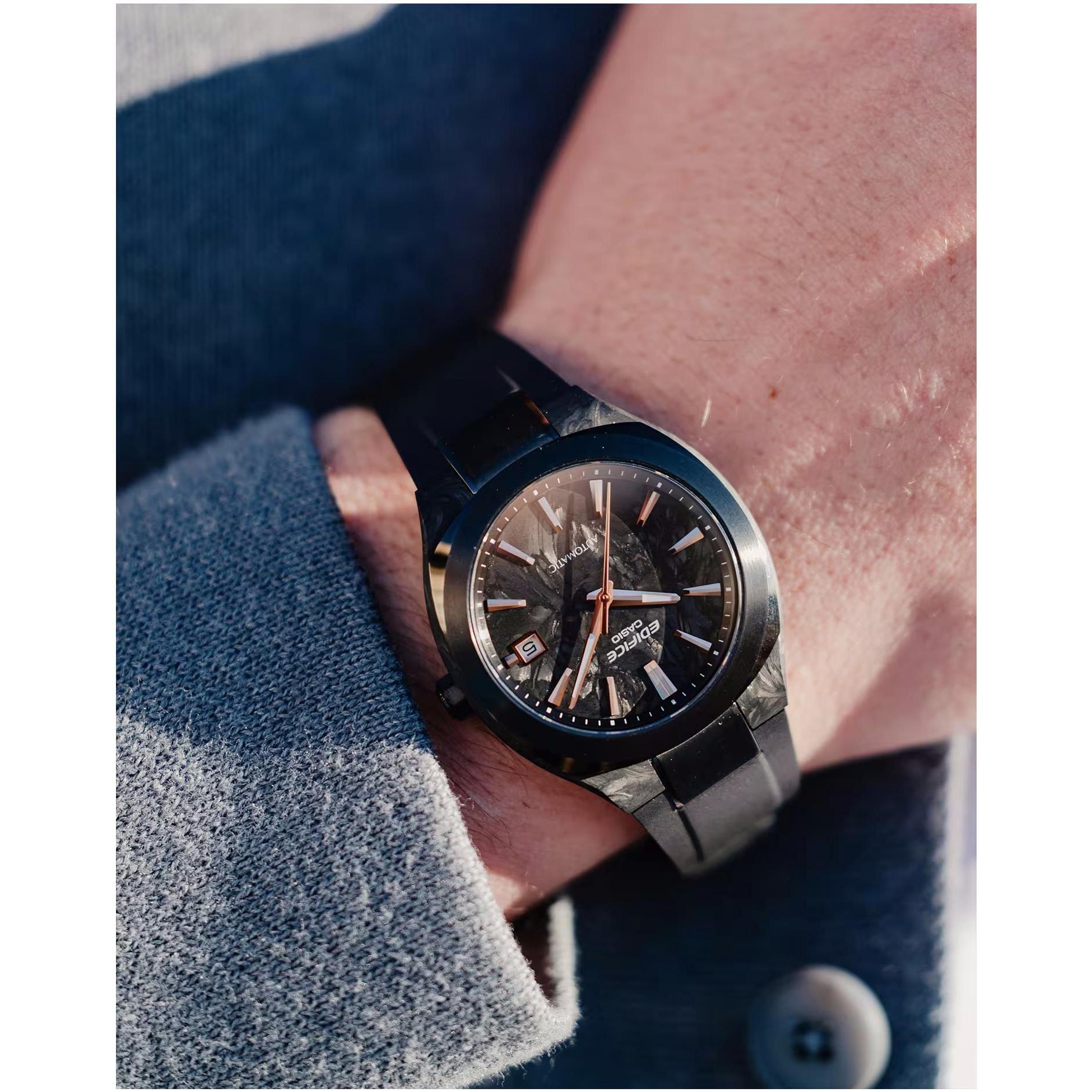 Automatic Carbon 38 mm Casio EDIFICE EFK-200XPB-1AER - hover