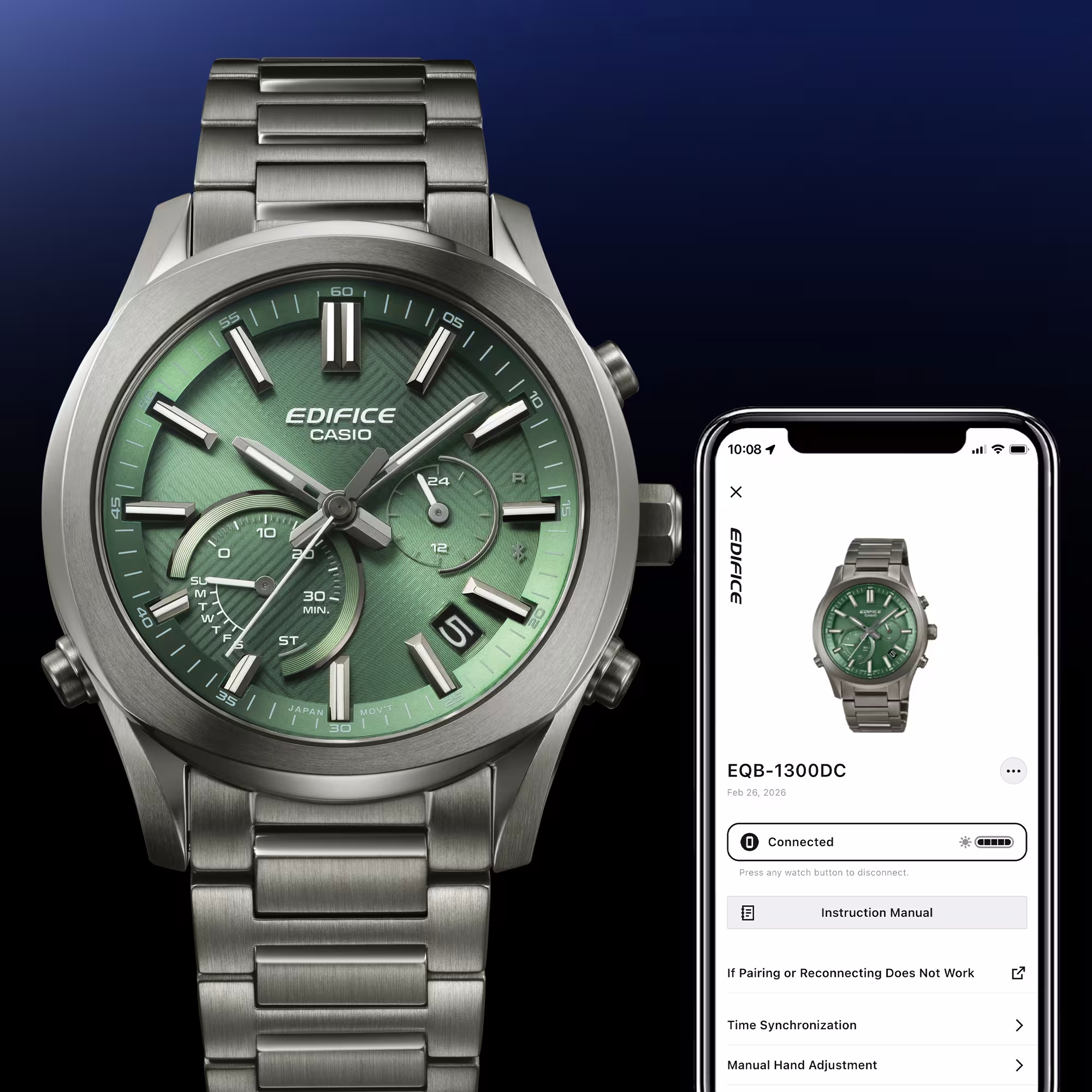 Casio EQB-1300DC-3AEF zegarek - miniatura 11