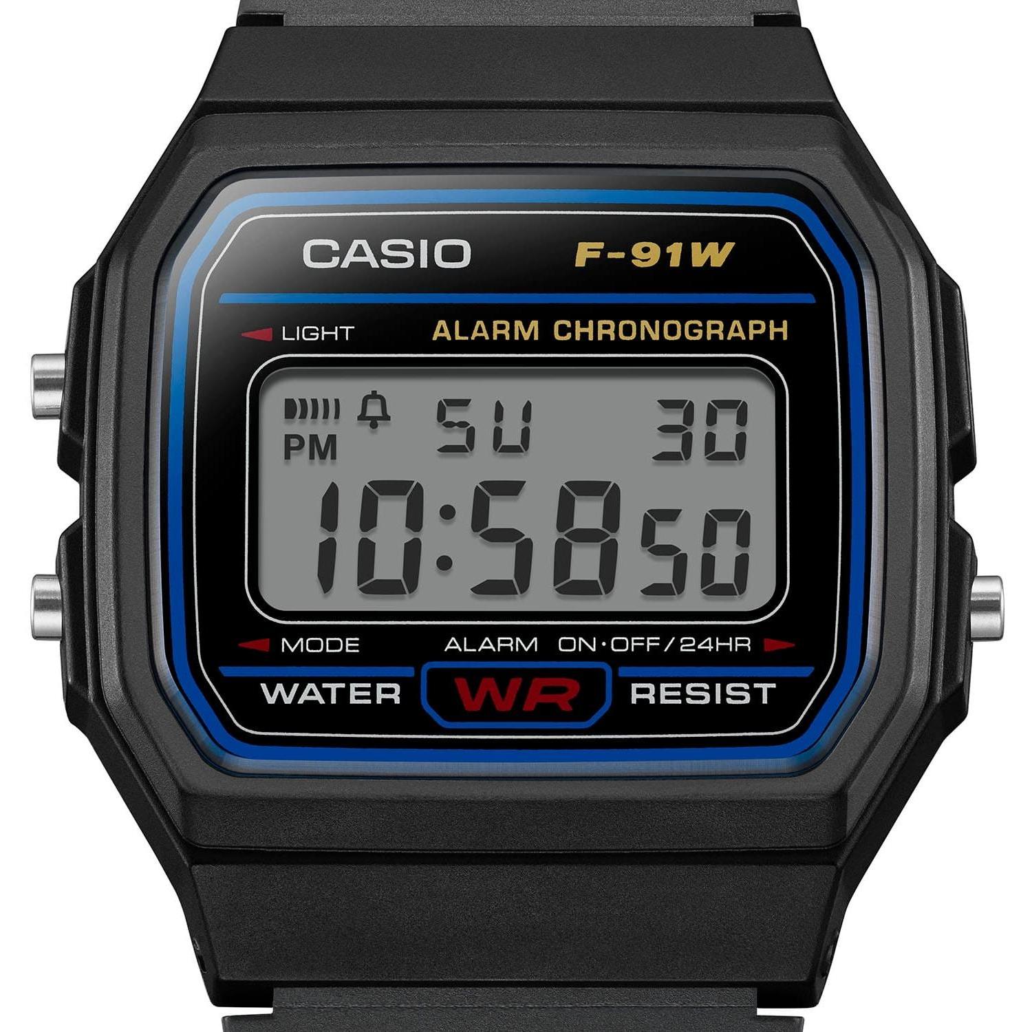 Casio F-91W-1EF zegarek - miniatura 3