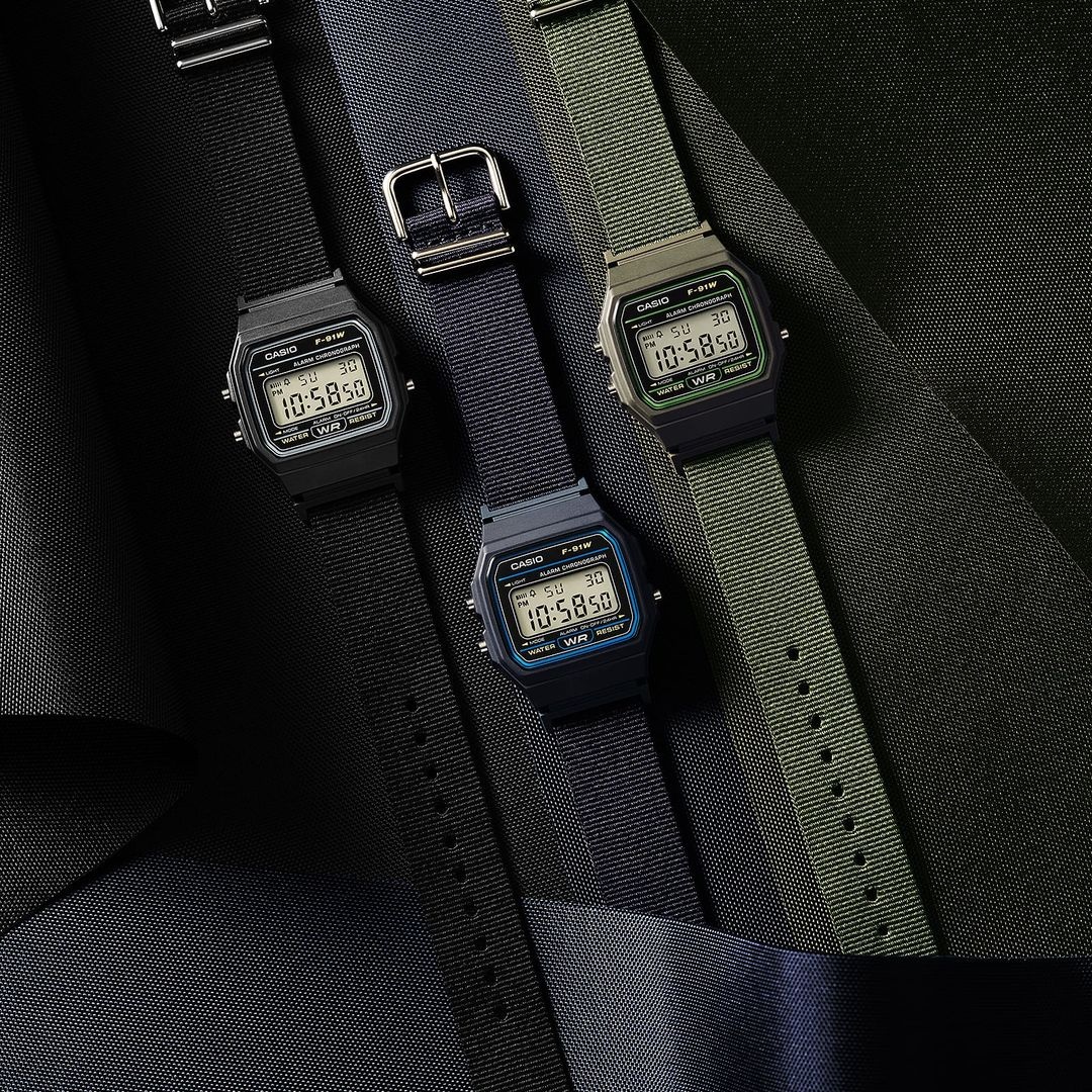 Casio F-91WF-3AEF zegarek