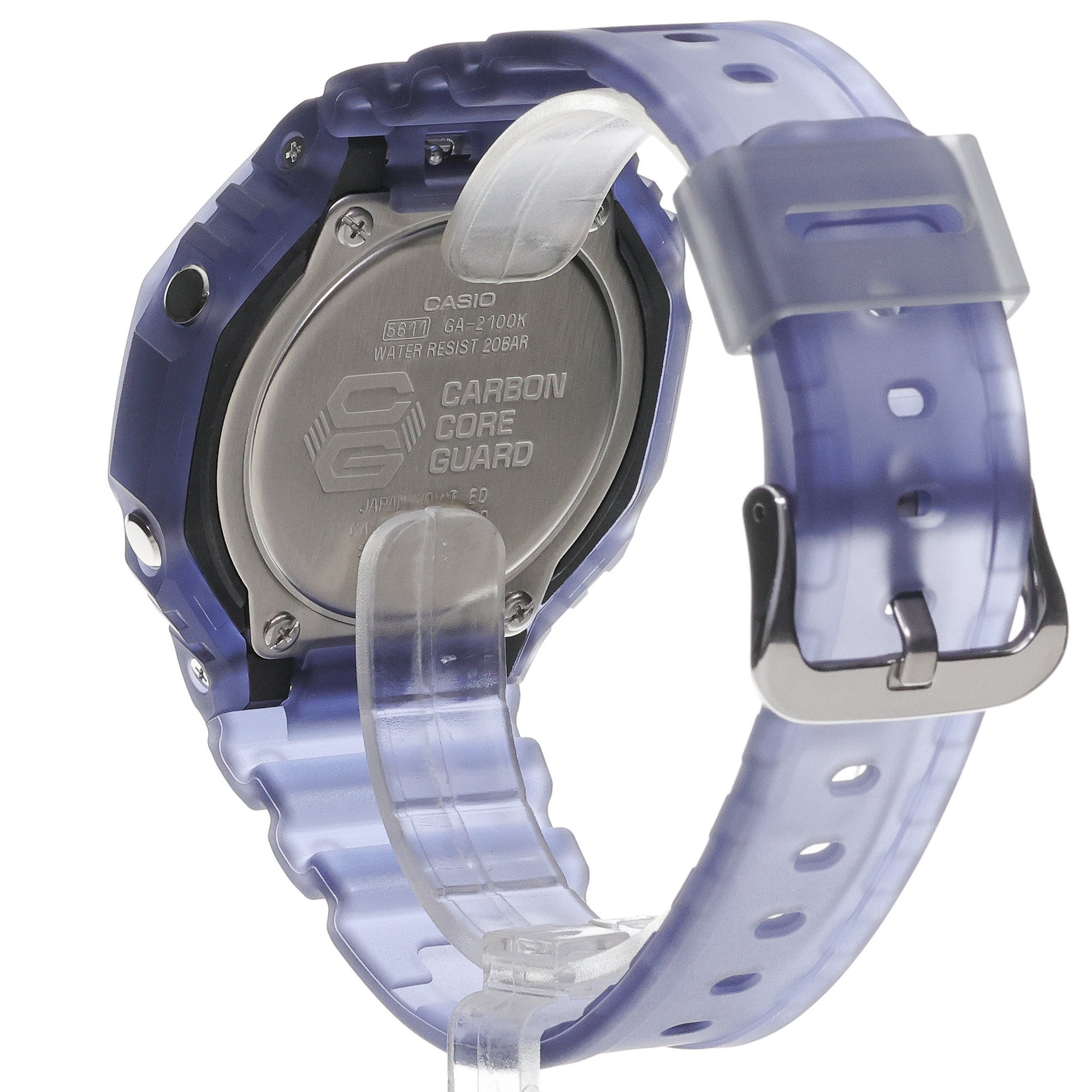 Casio GA-2100K-2AER zegarek męski Męskie niebieski - miniatura 4