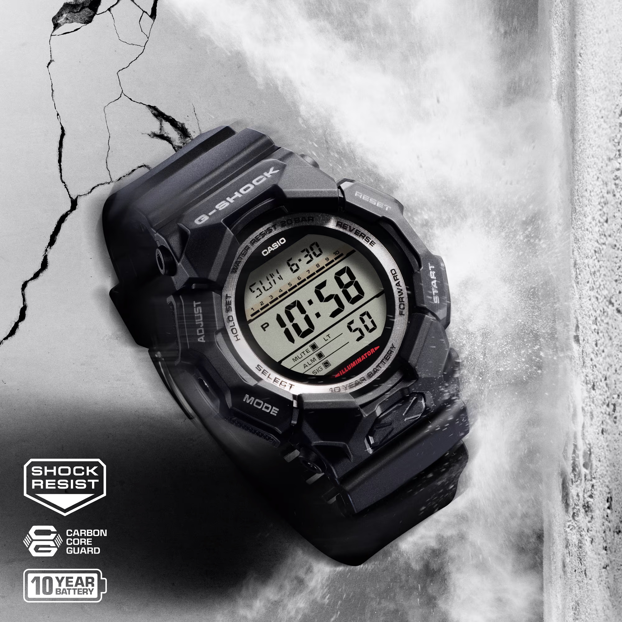Casio GD-010-1A1ER zegarek - miniatura 11
