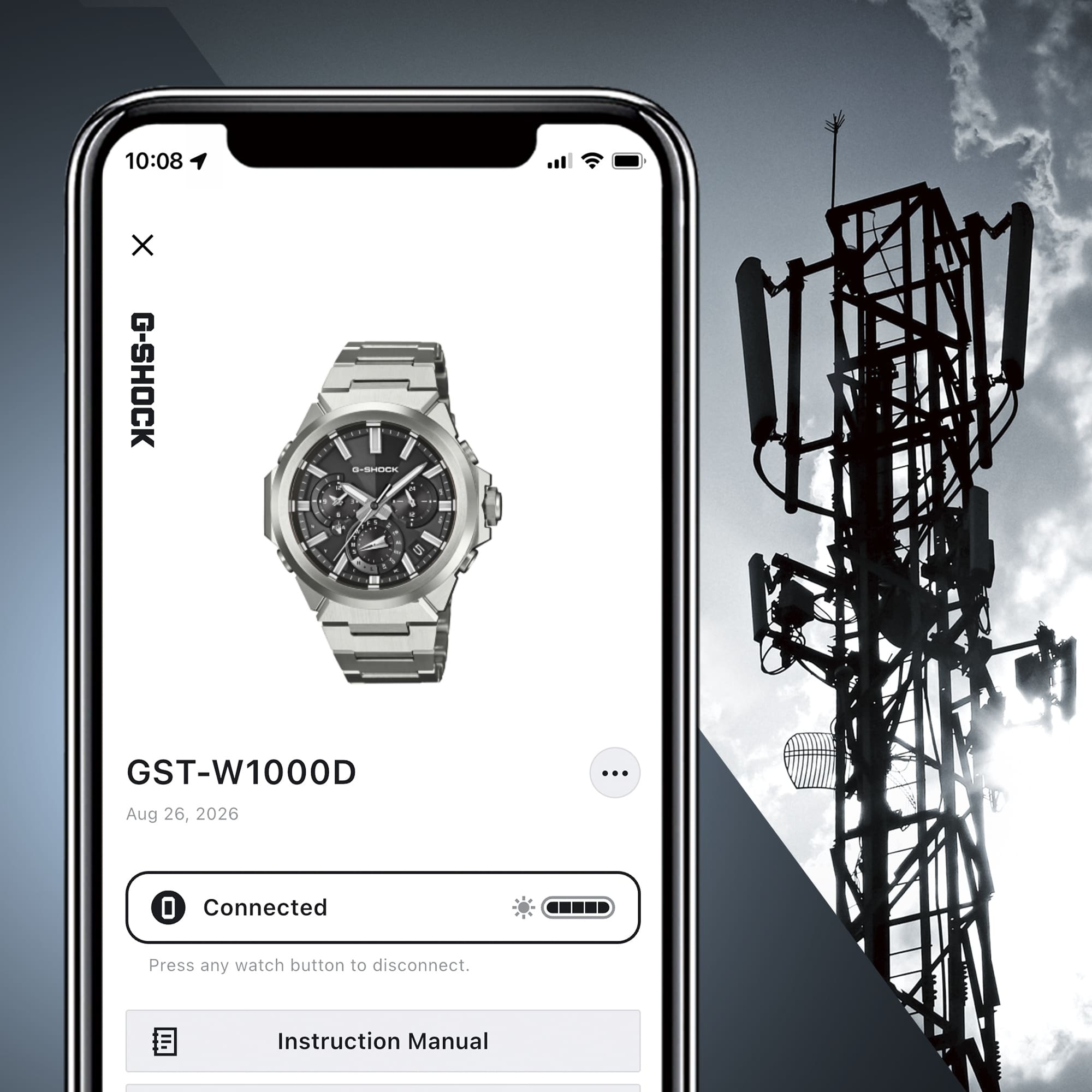 Casio GST-W1000AD-2AER zegarek - miniatura 9